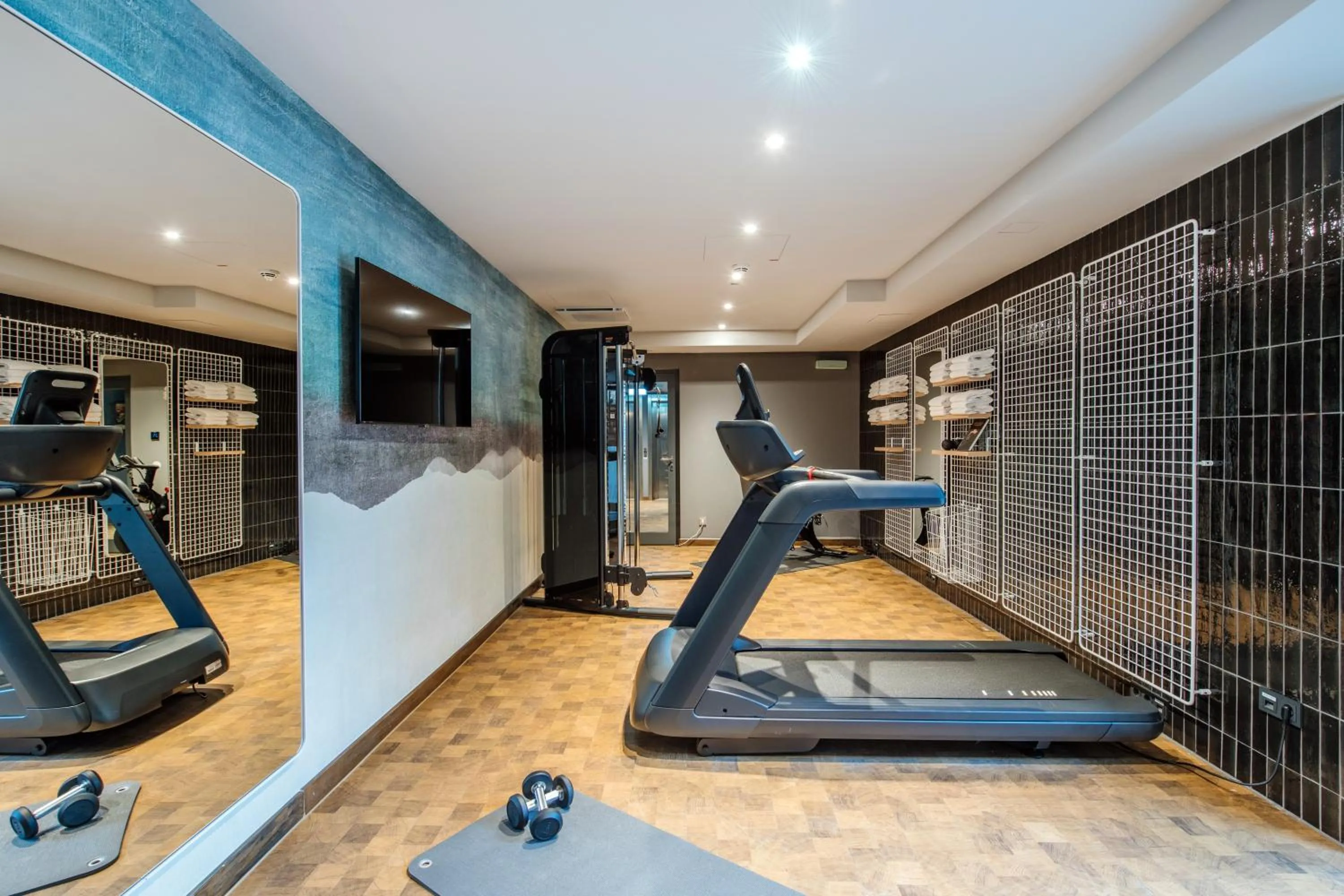 Fitness centre/facilities in Aparthotel Adagio Stuttgart NeckarPark