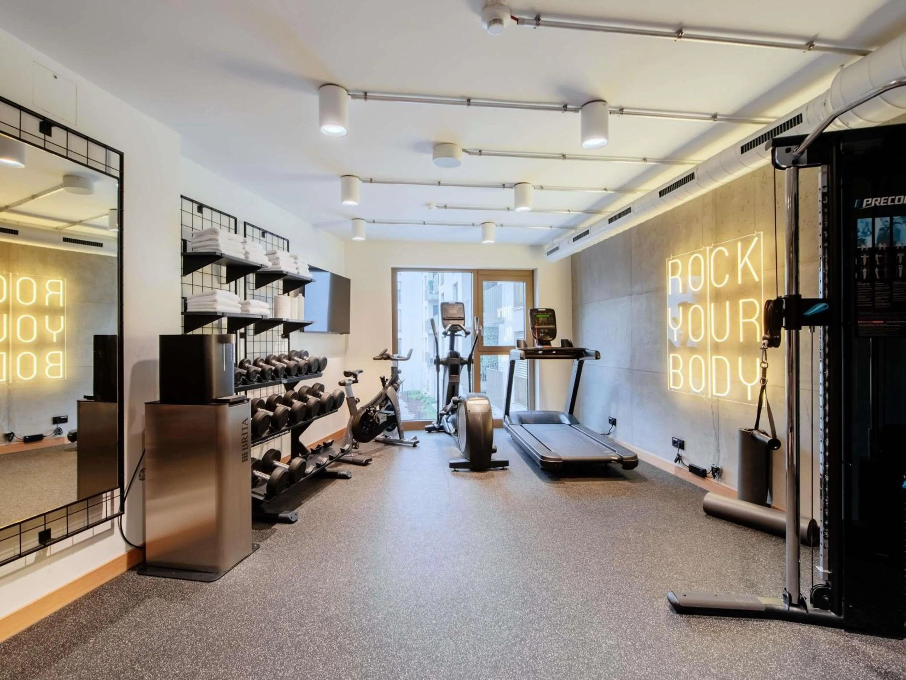 Fitness centre/facilities in Aparthotel Adagio Stuttgart NeckarPark