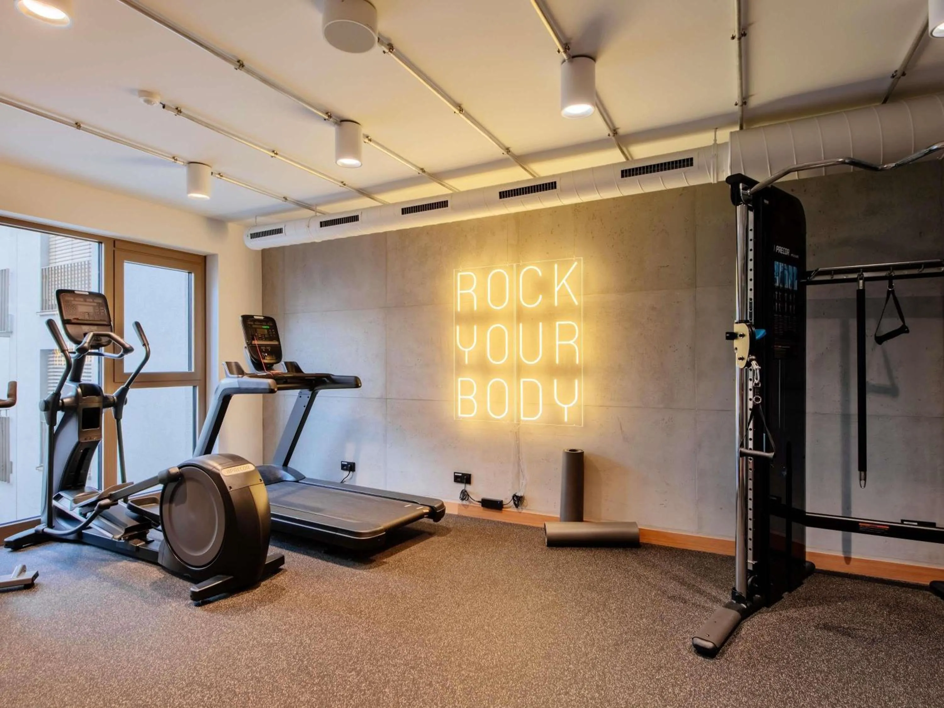 Fitness centre/facilities in Aparthotel Adagio Stuttgart NeckarPark