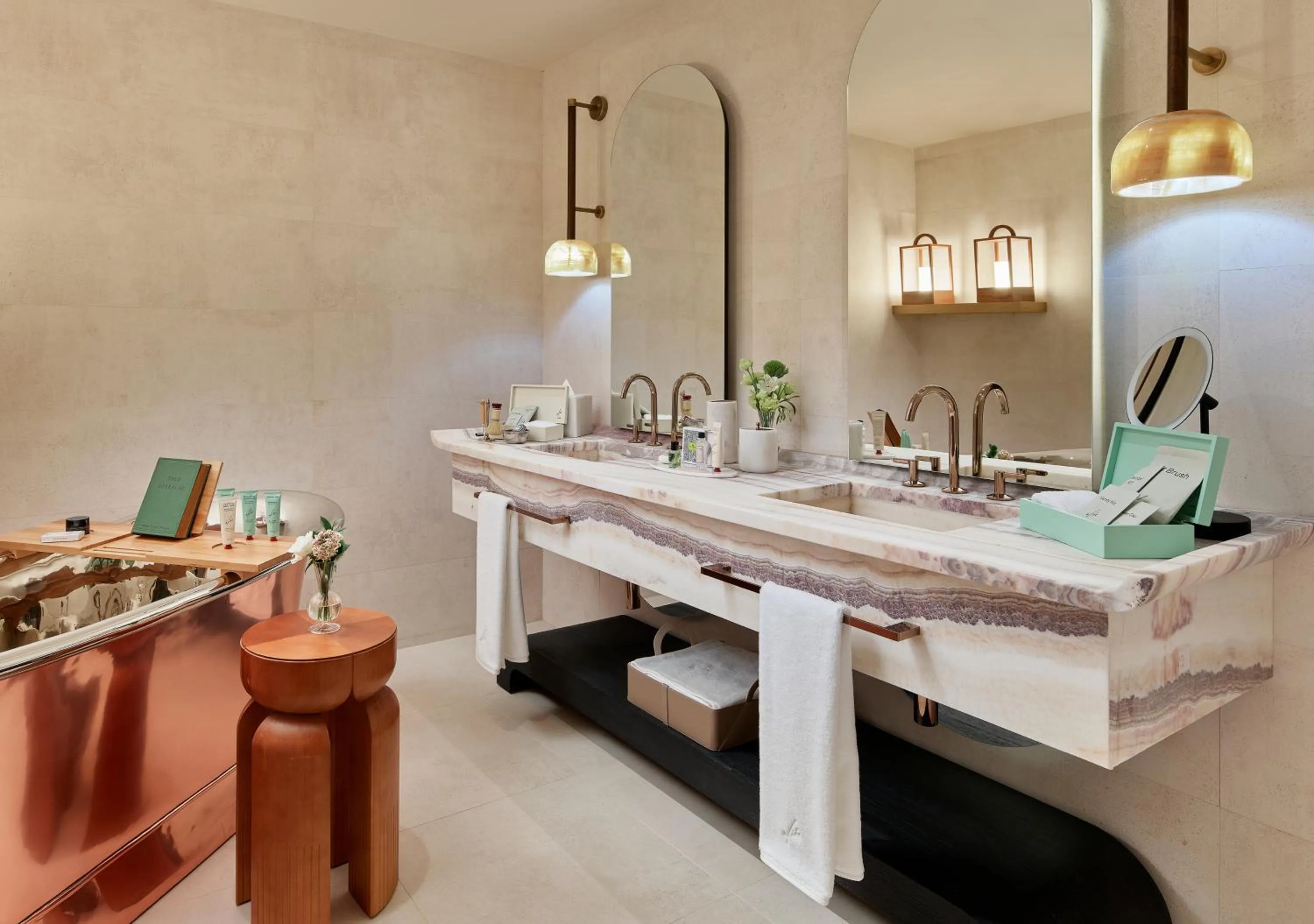 Bathroom in Aliée Istanbul - A Paris Society Collection Hotel