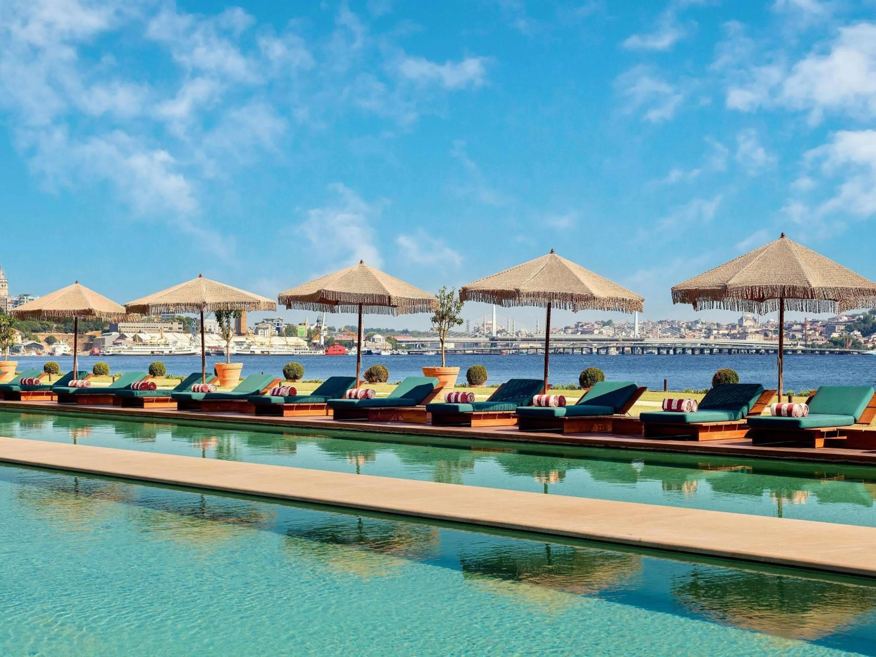 Pool view in Aliée Istanbul - A Paris Society Collection Hotel