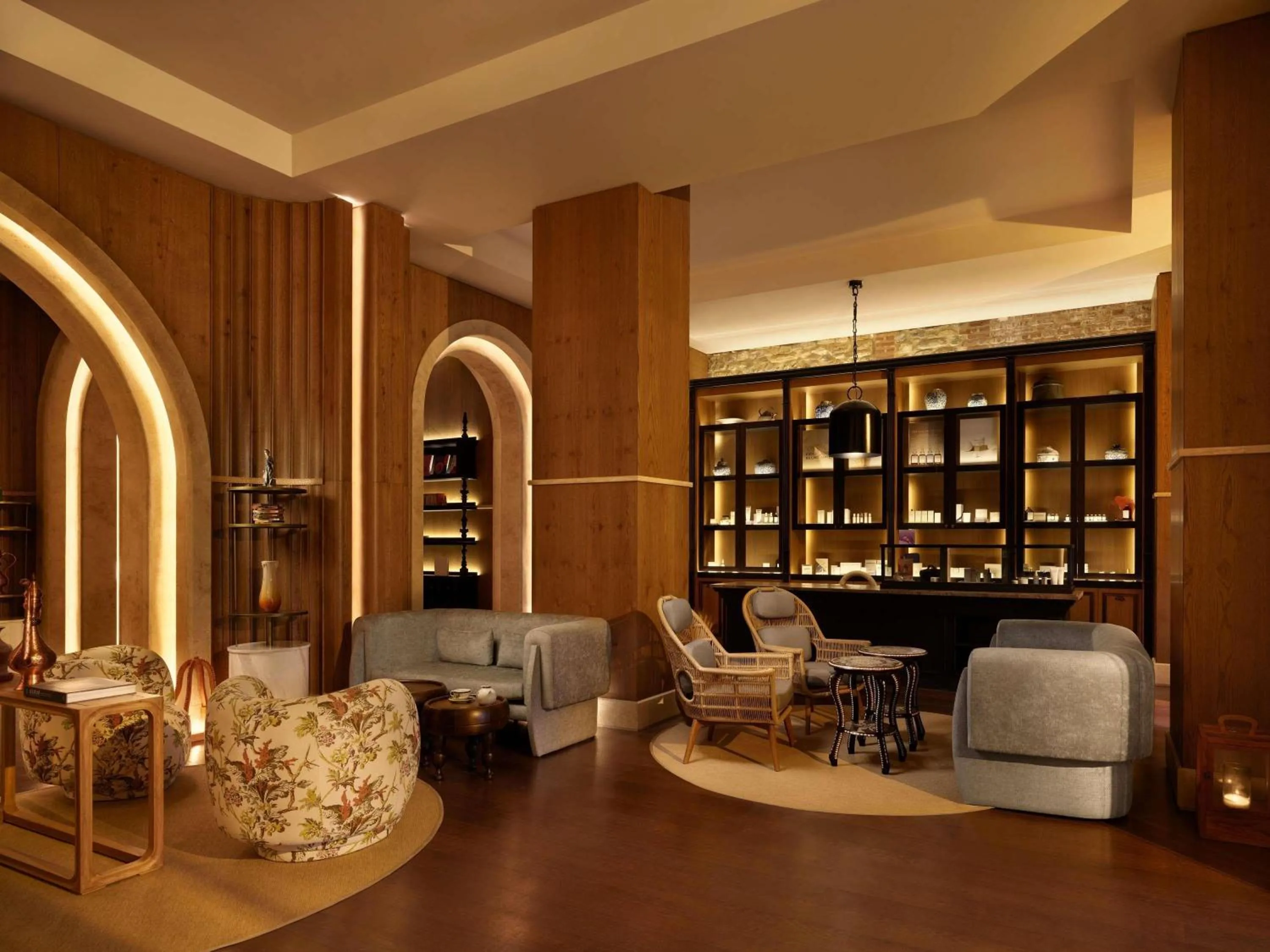 Lounge or bar in Aliée Istanbul - A Paris Society Collection Hotel