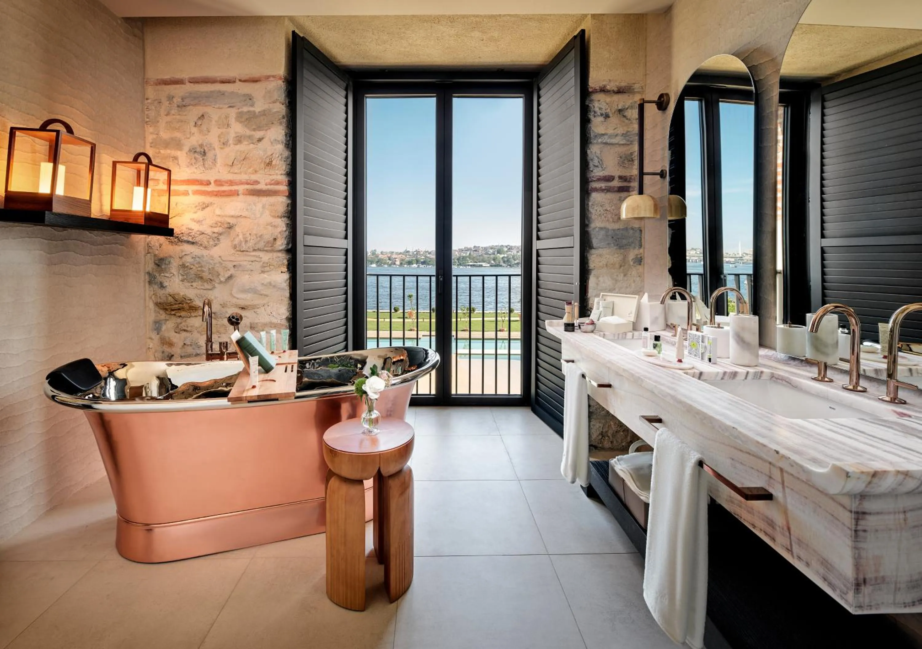 Bathroom in Aliée Istanbul - A Paris Society Collection Hotel