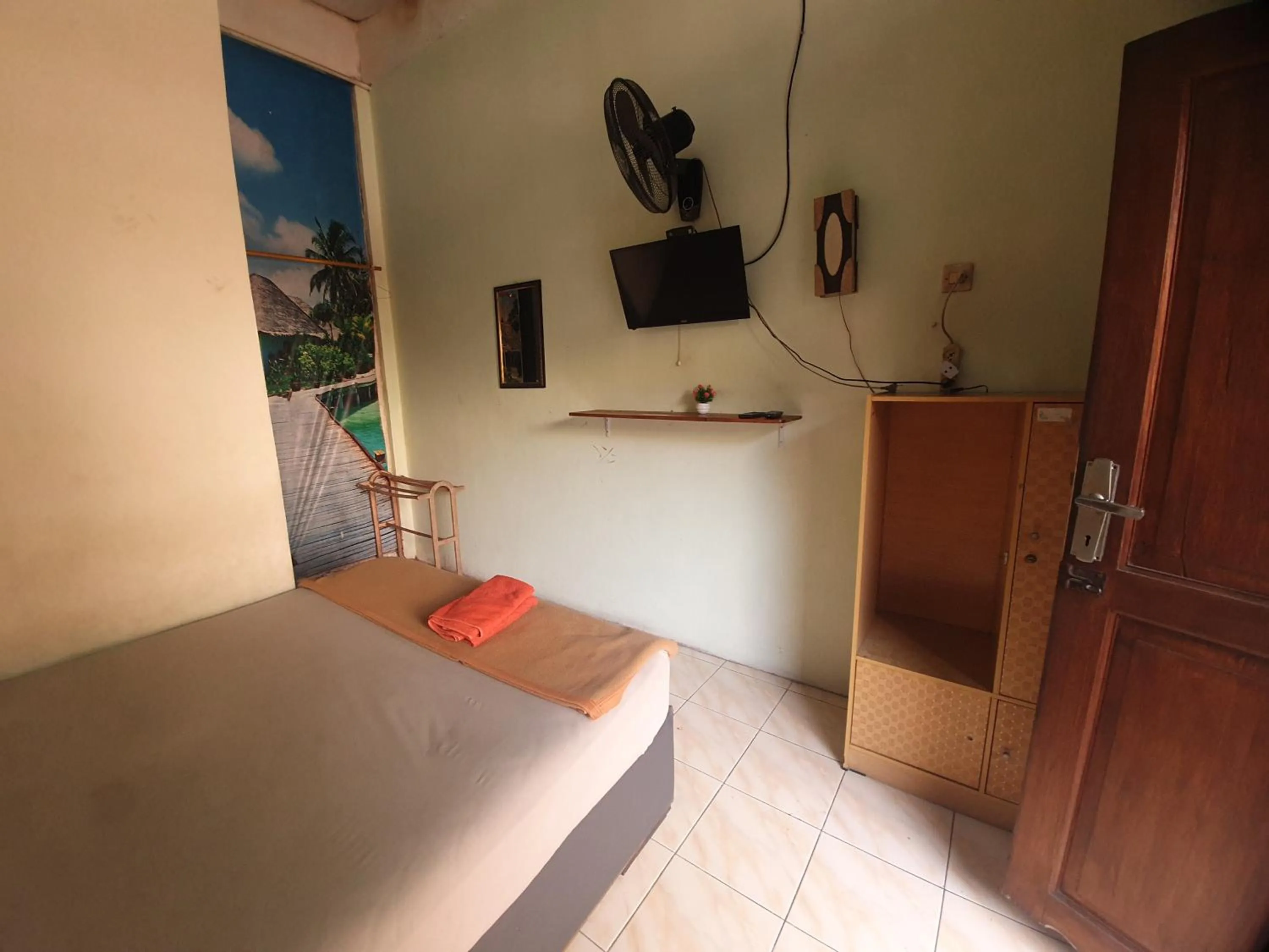 Bed in Ki Agung Prestise Hotel