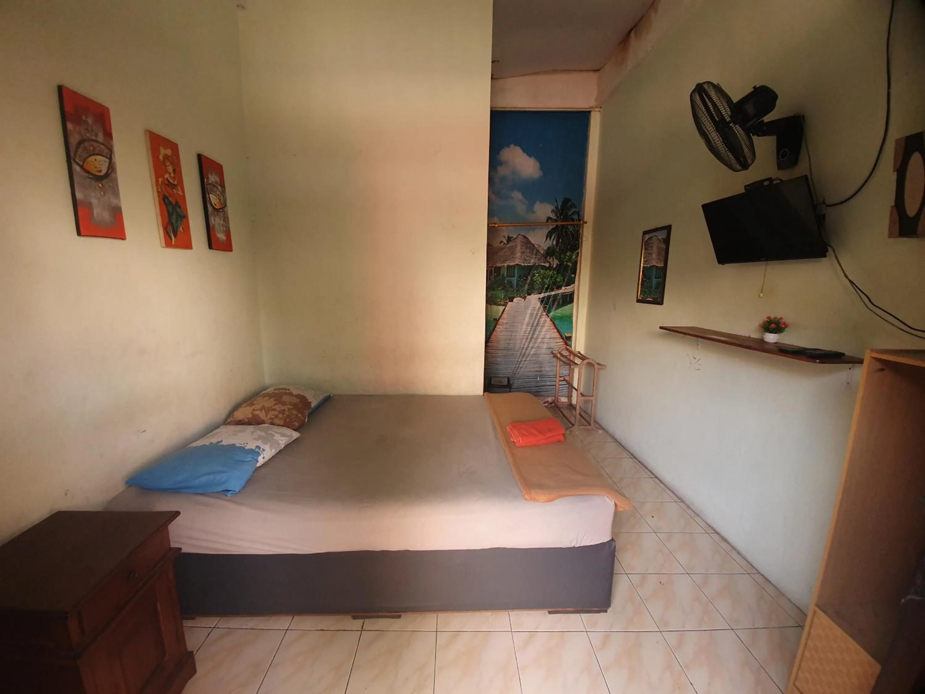 Bed in Ki Agung Prestise Hotel