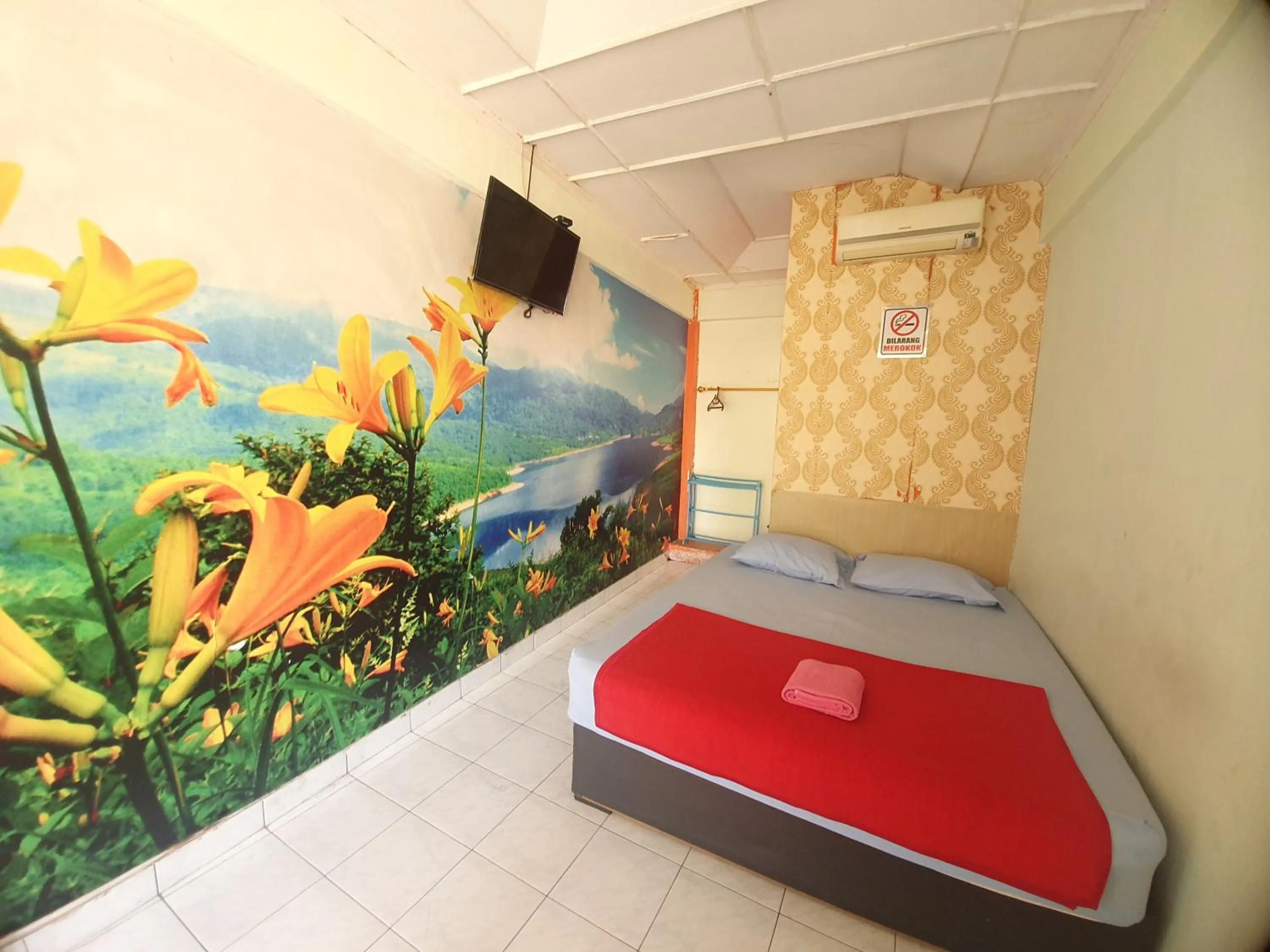 Bed in Ki Agung Prestise Hotel