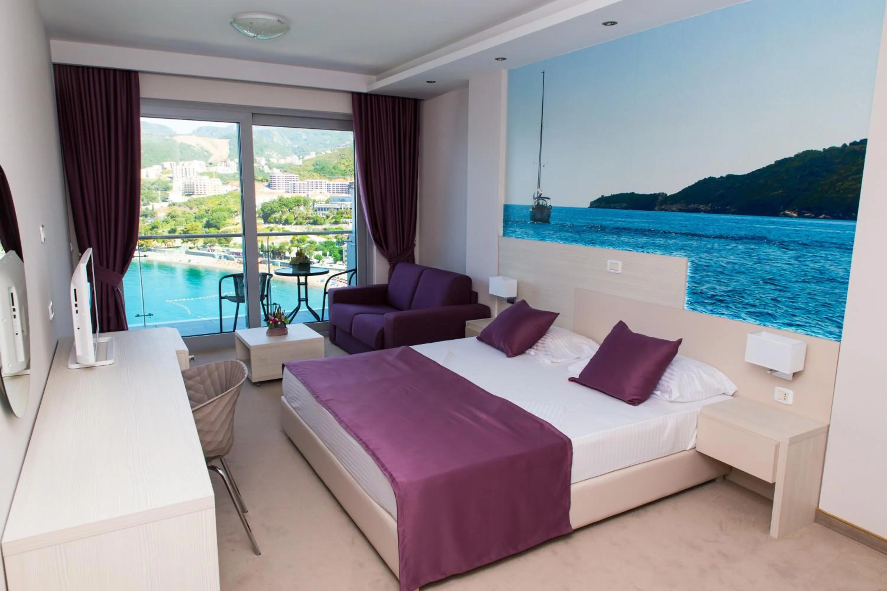 Sea view, Bed in Hotel Ponta Nova