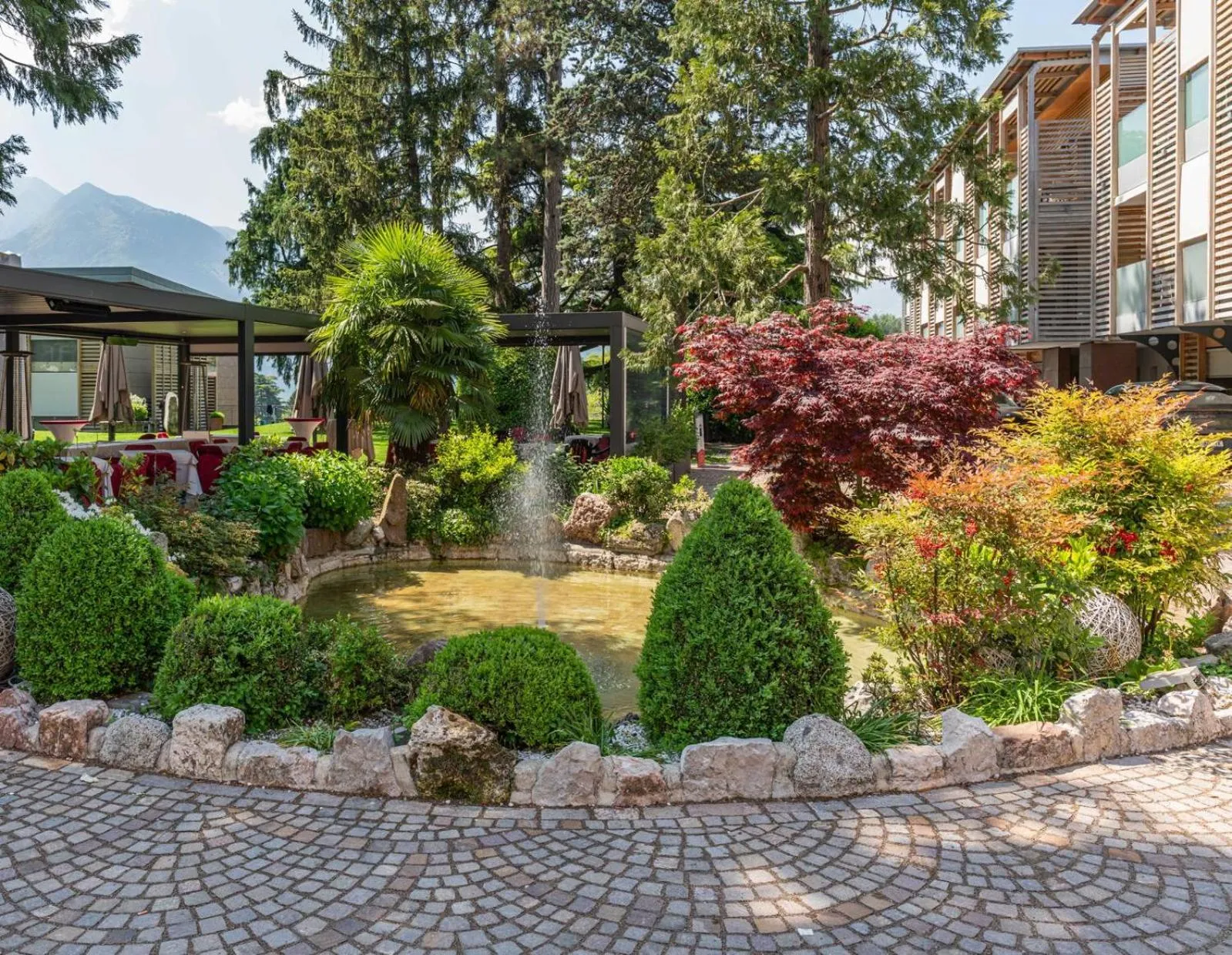 Property building in Hotel Villa Madruzzo