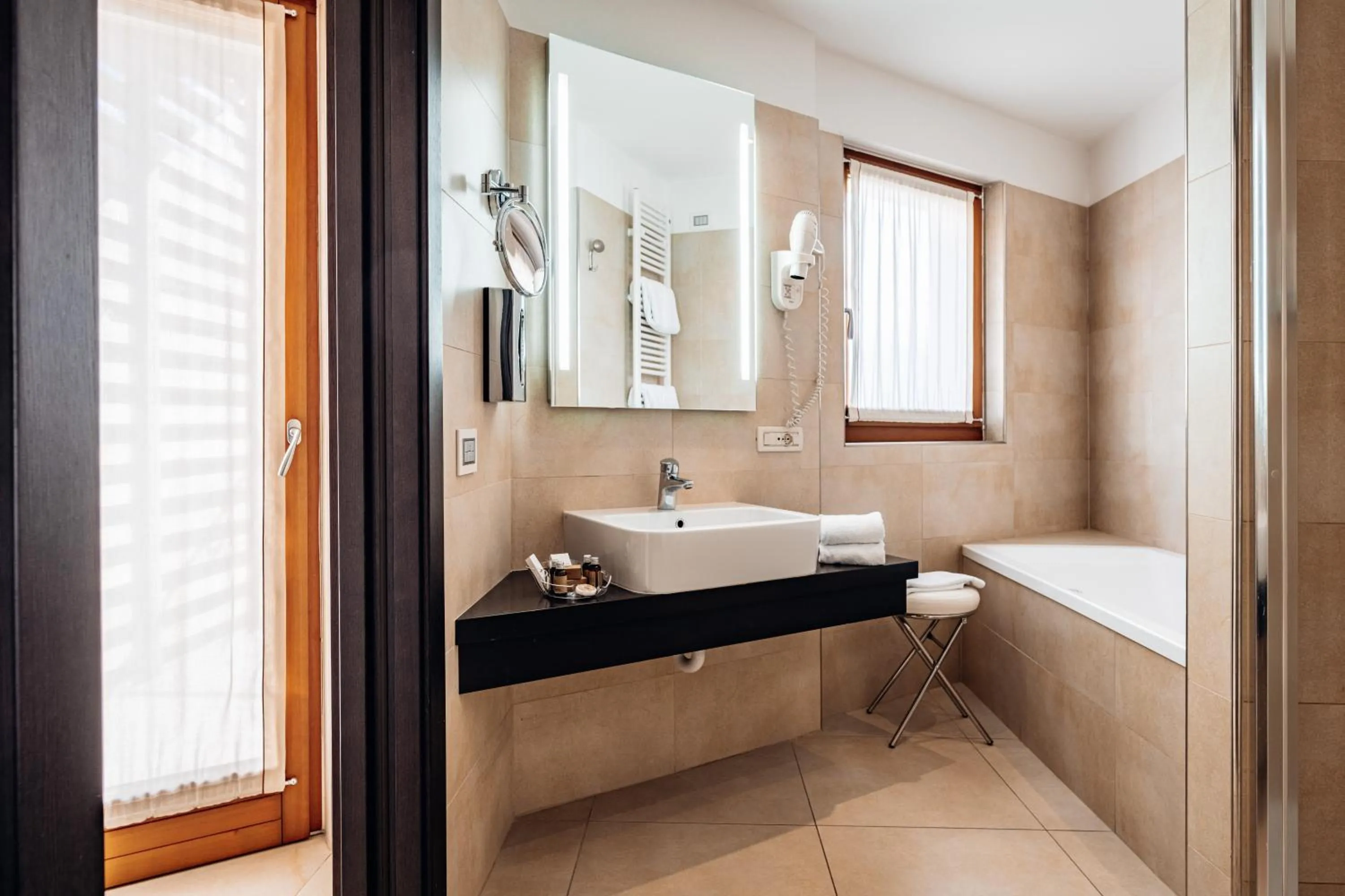 Bathroom in Hotel Villa Madruzzo