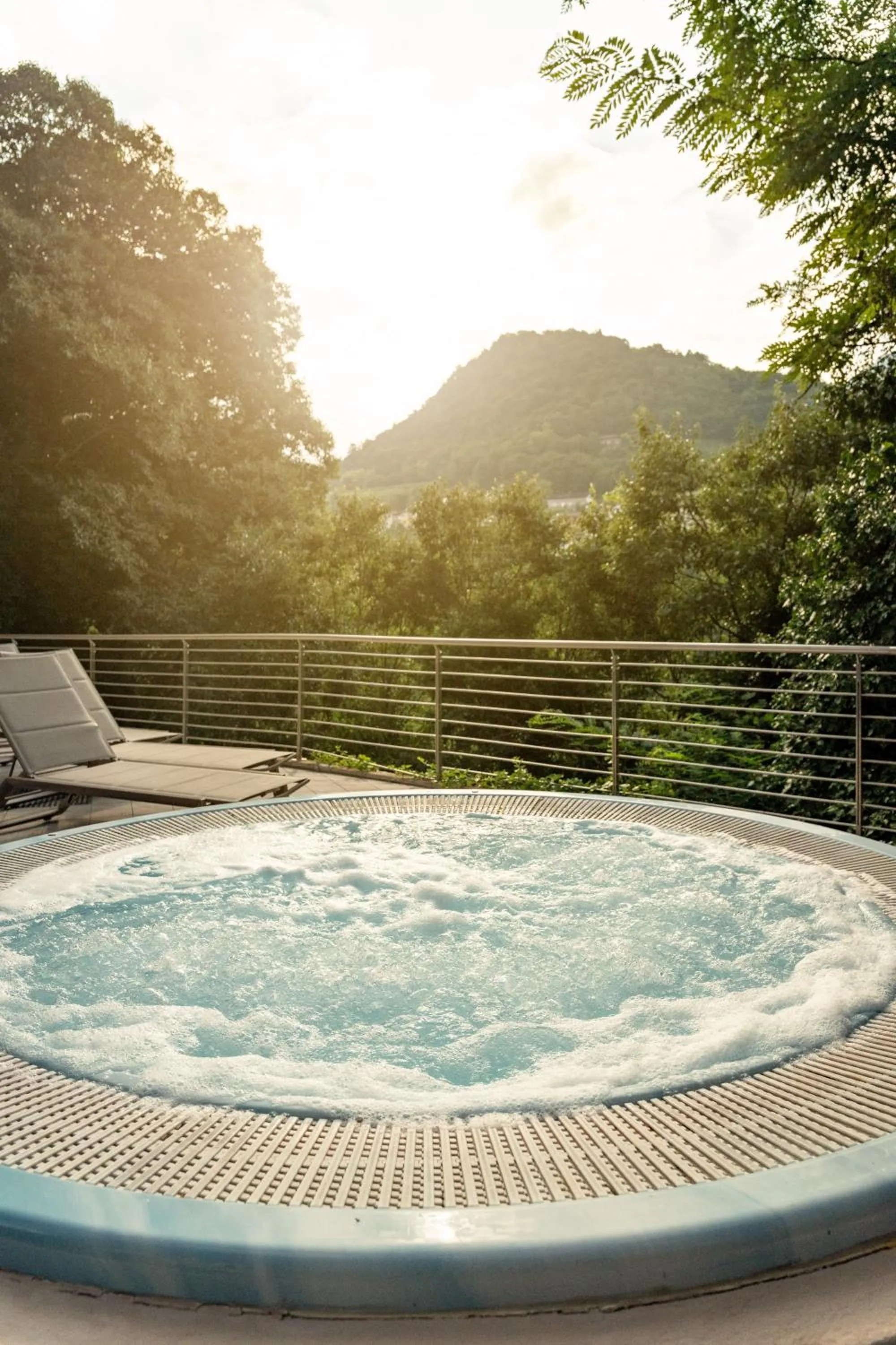 Hot Tub in Hotel Villa Madruzzo