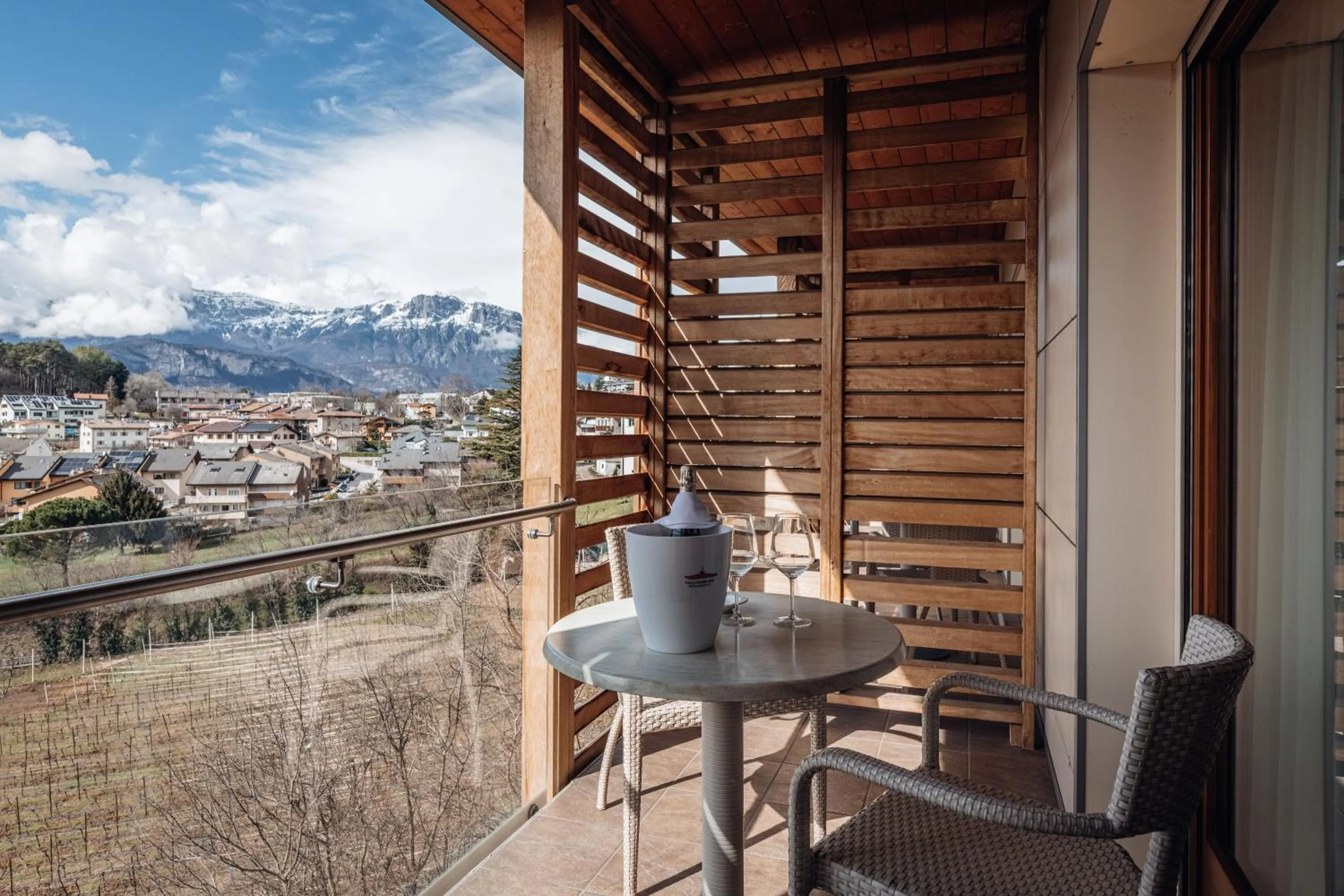 Balcony/Terrace in Hotel Villa Madruzzo