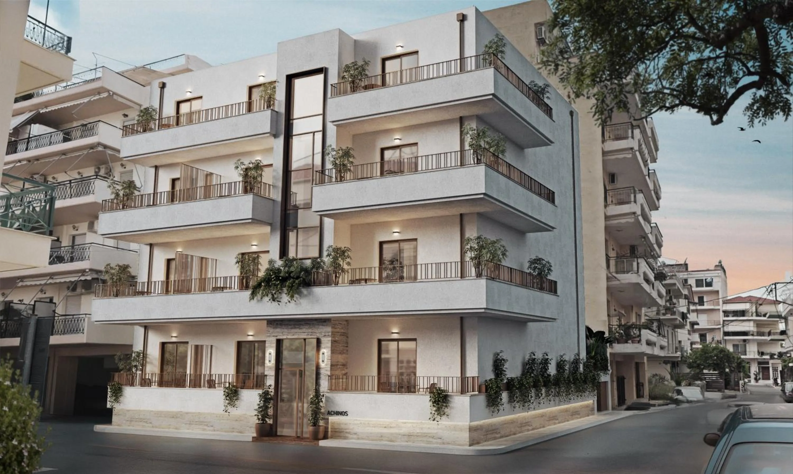 Property building in Achinos - Kalamata Mediterranean Suites