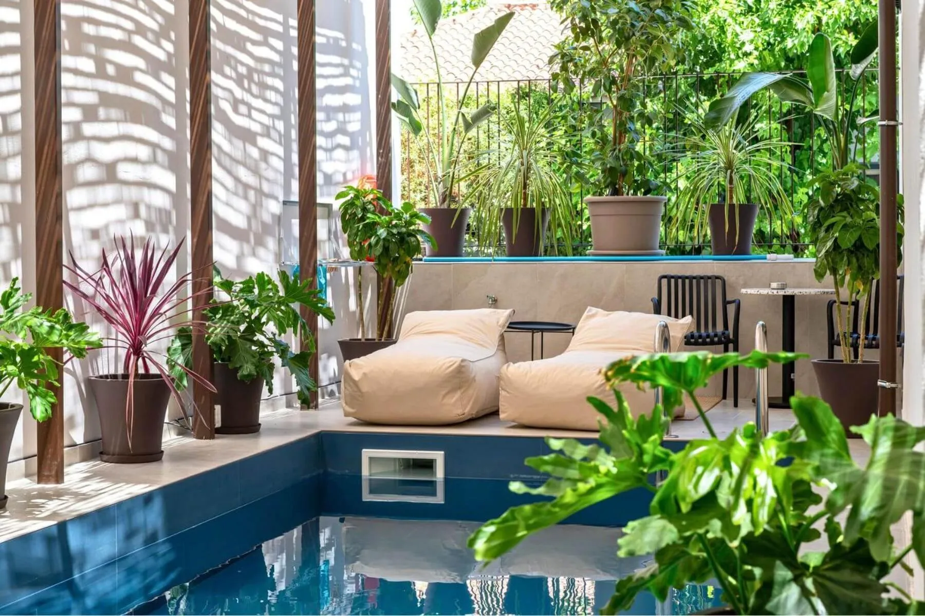 Patio in Achinos - Kalamata Mediterranean Suites