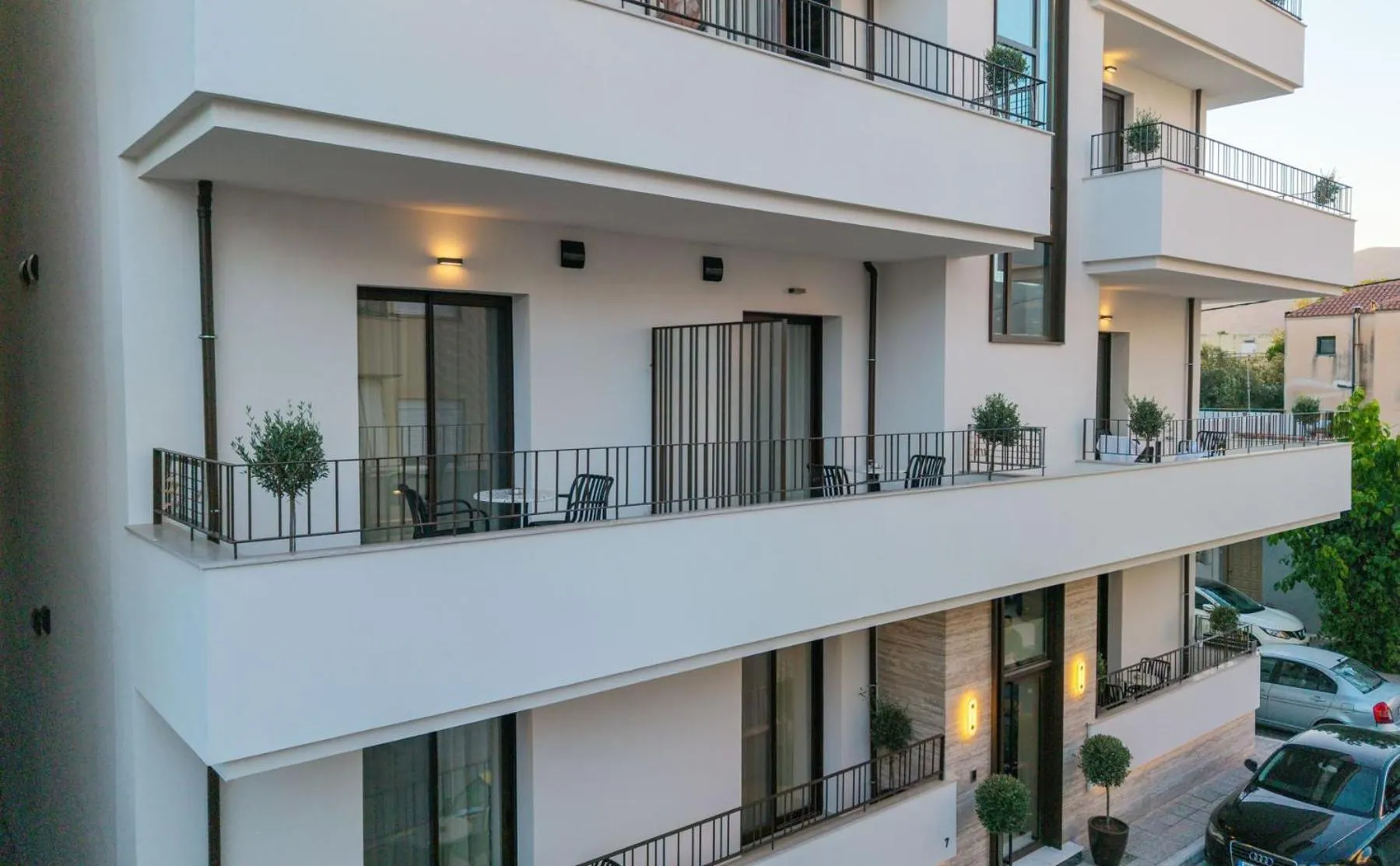 Property building in Achinos - Kalamata Mediterranean Suites