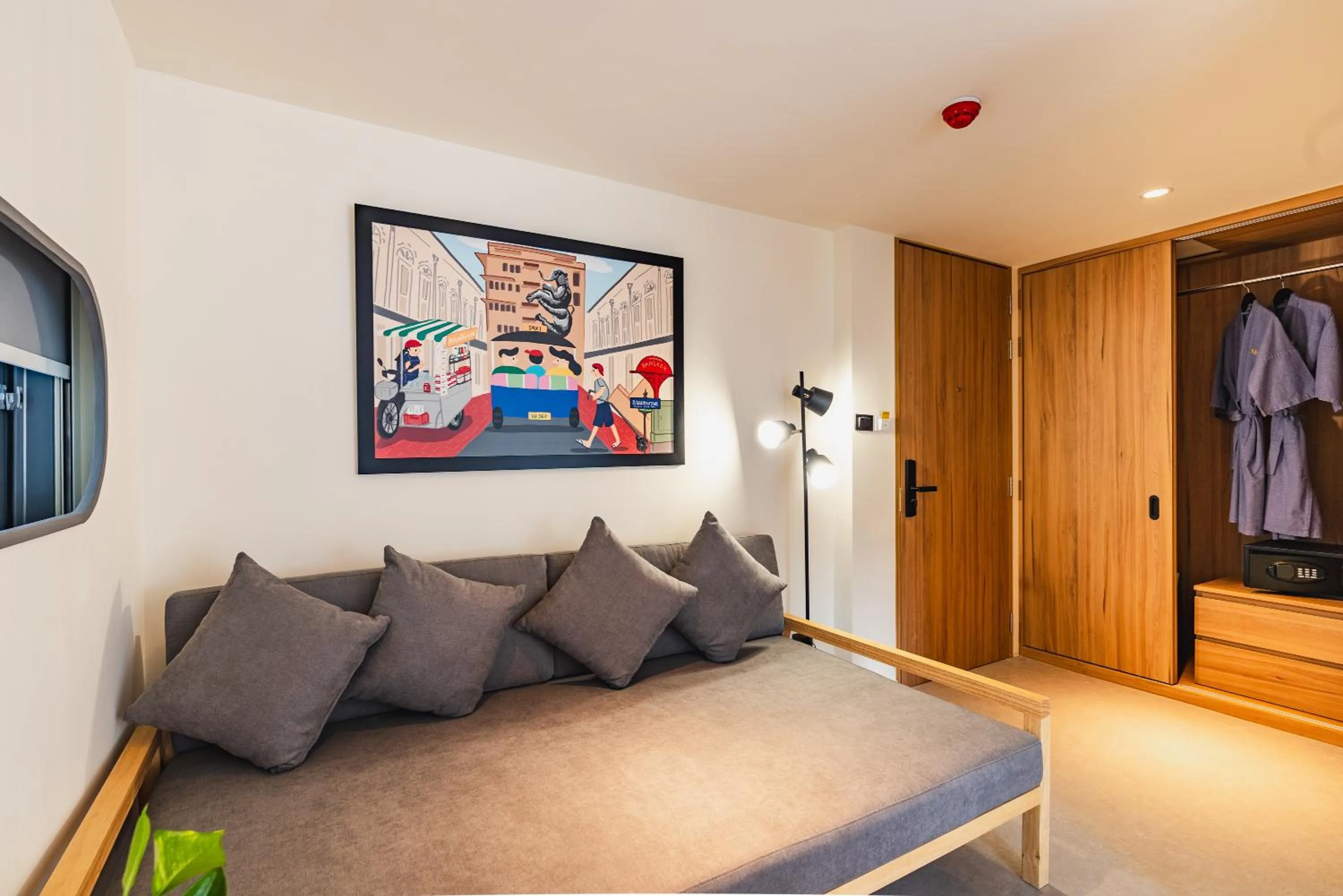 Seating area in VELA be Bangkok Siam