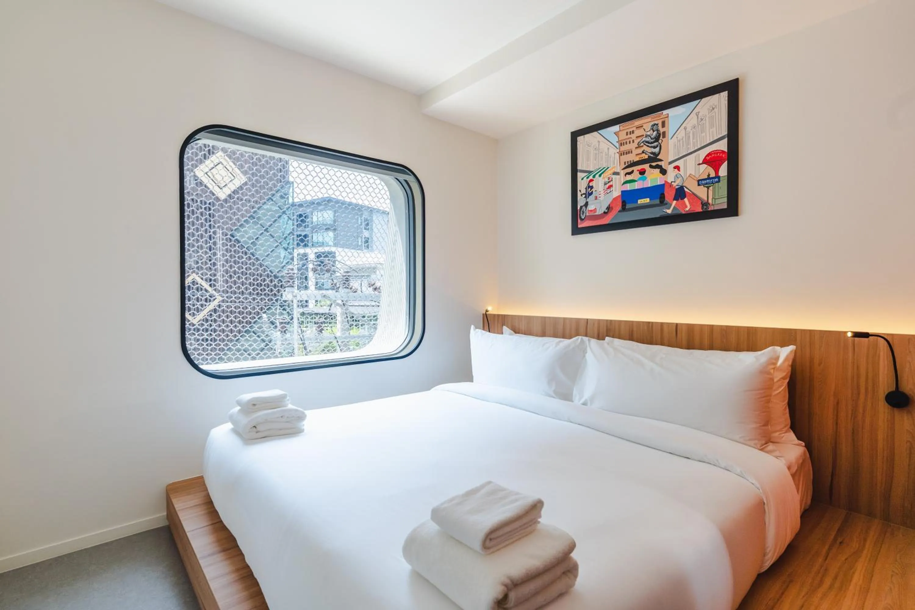 Bed in VELA be Bangkok Siam
