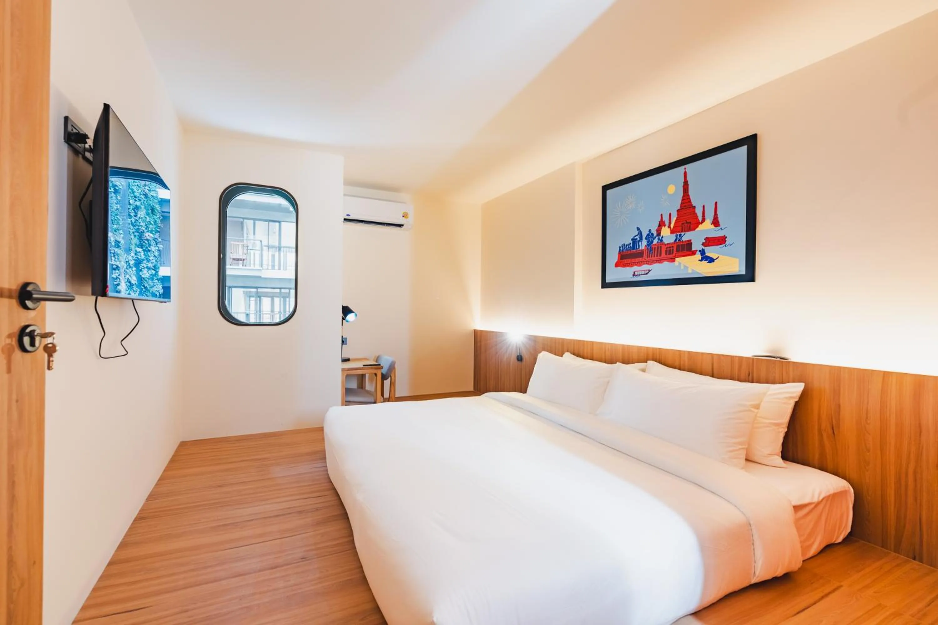 Bed in VELA be Bangkok Siam