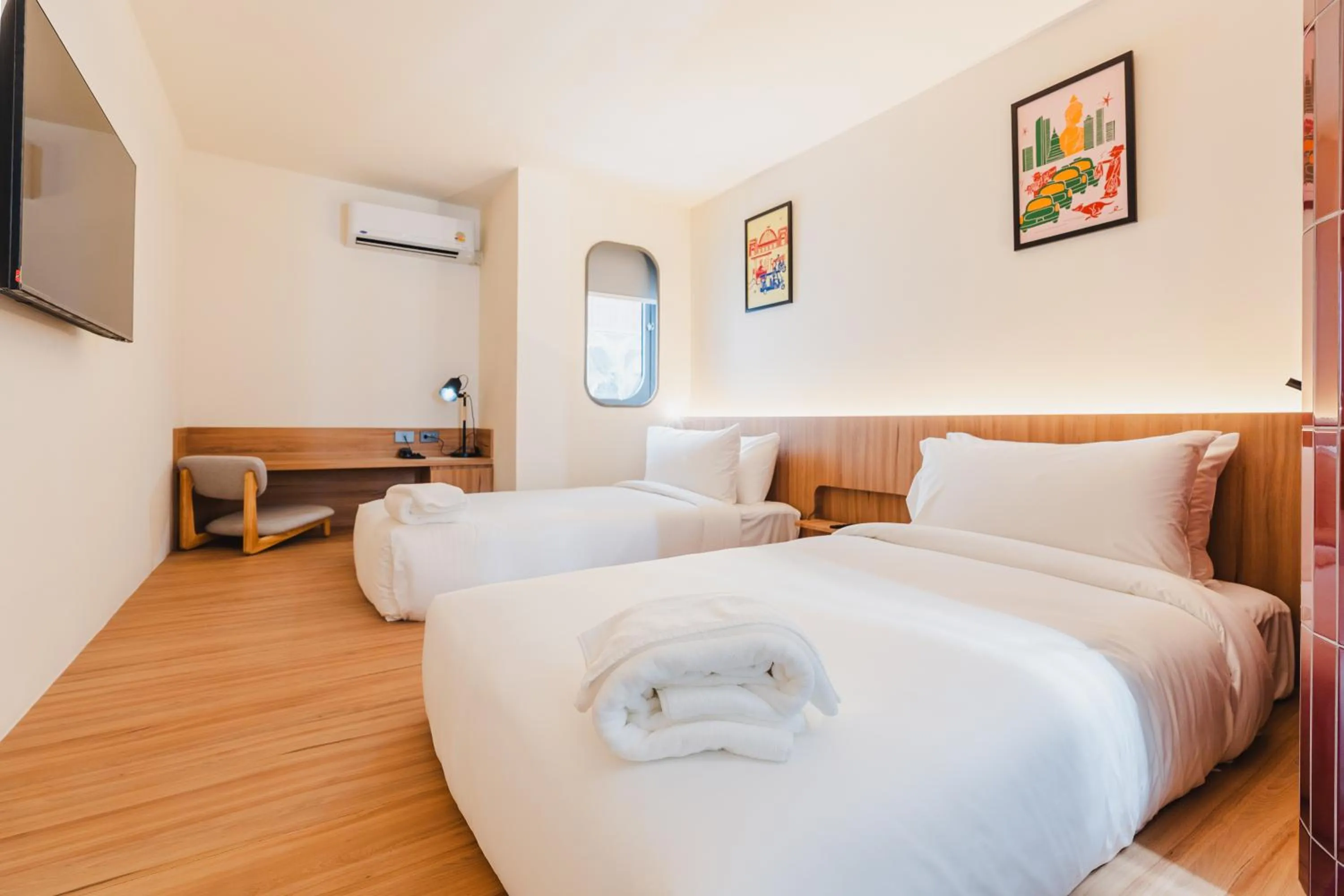 Bed in VELA be Bangkok Siam