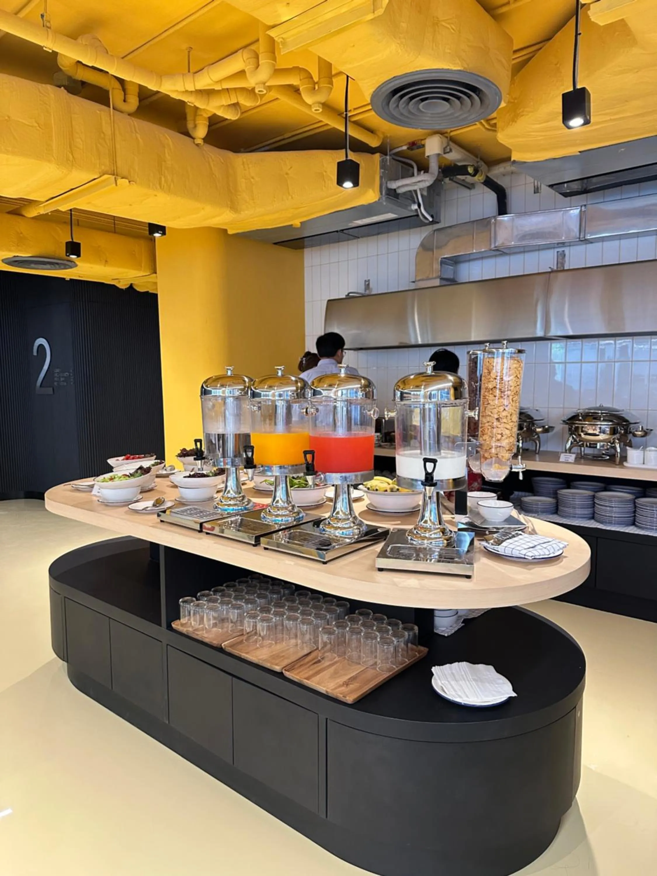 Buffet breakfast in VELA be Bangkok Siam