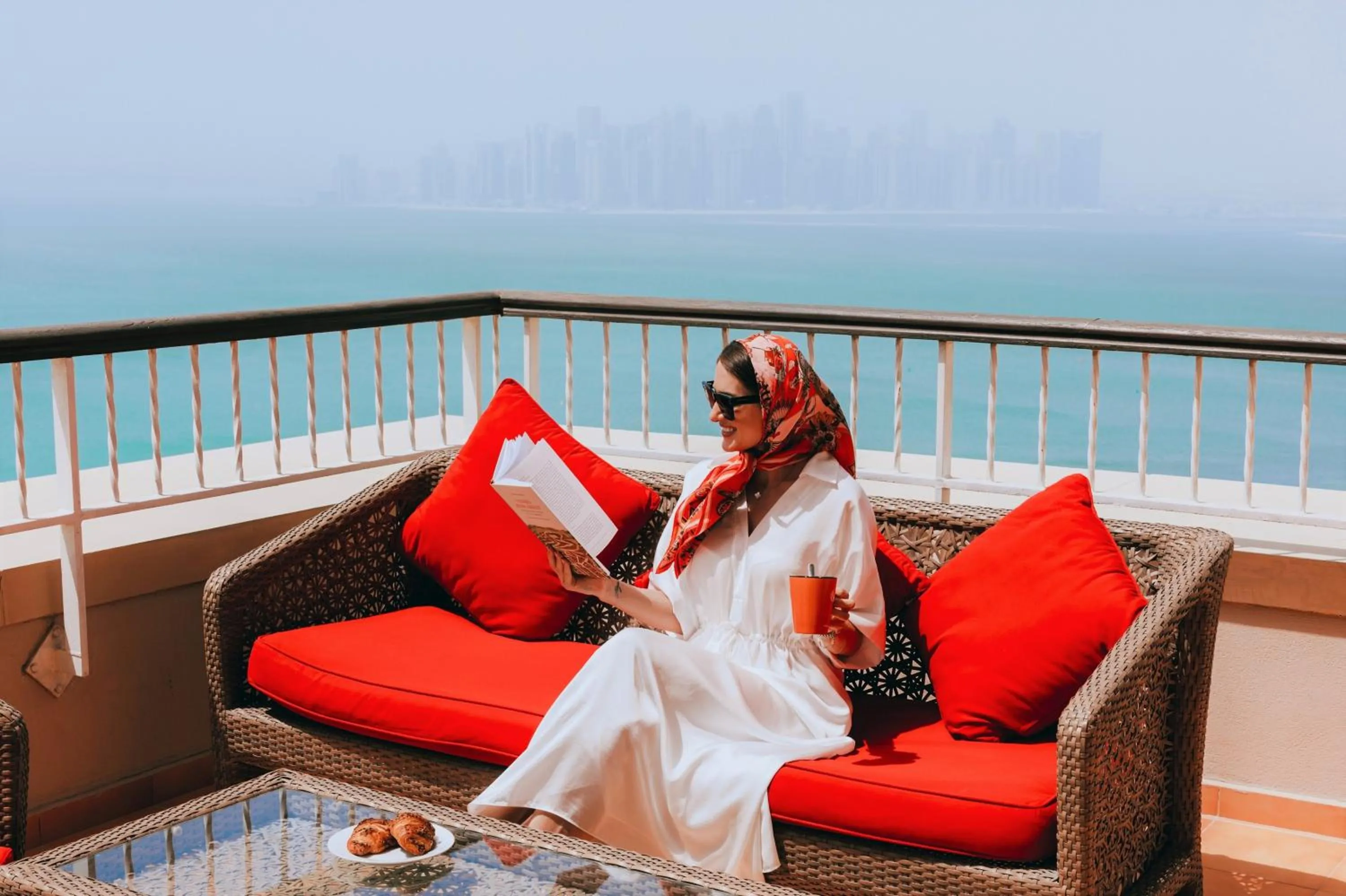 Balcony/Terrace in Sedra Arjaan by Rotana