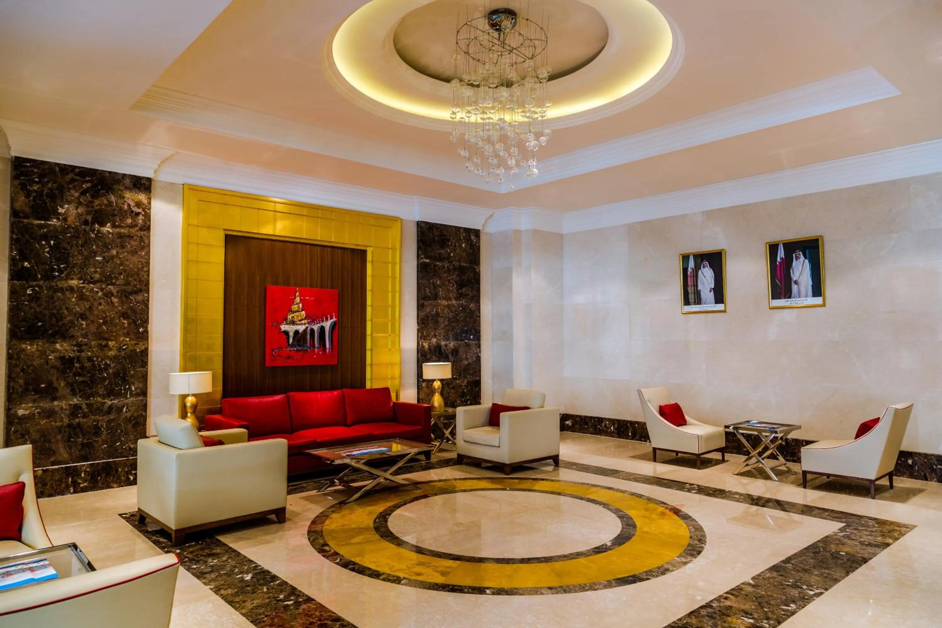 Lobby or reception in Sedra Arjaan by Rotana