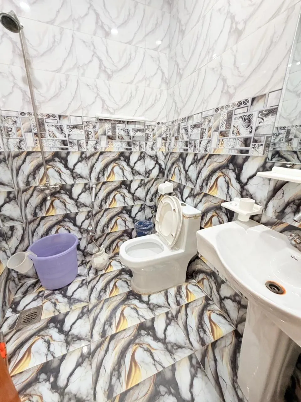 Bathroom in Serene Elegance Hotel