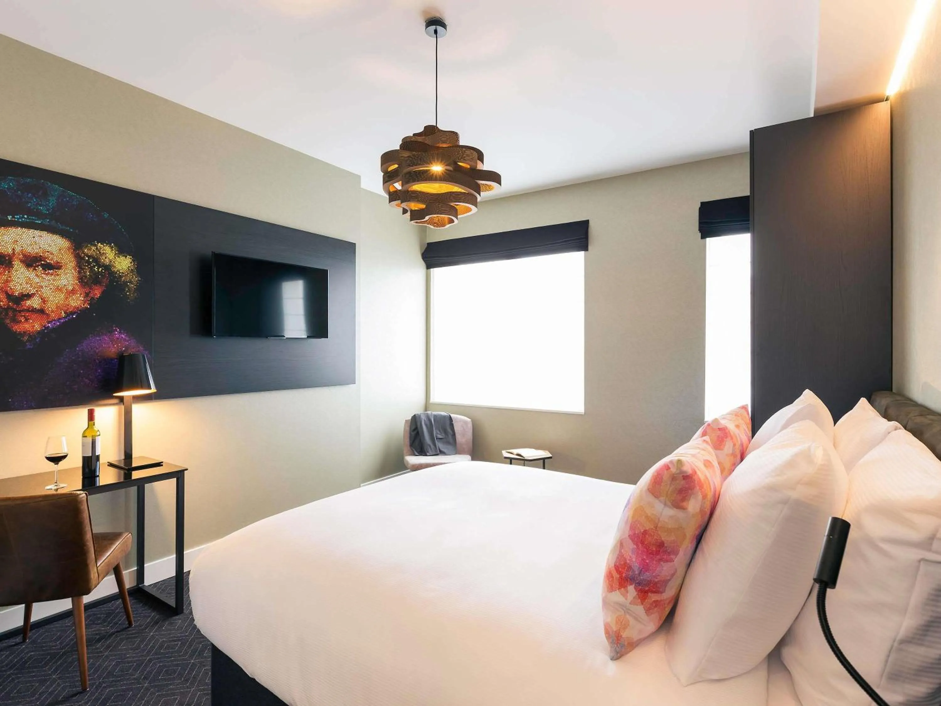 Bedroom, Bed in Mercure Amsterdam Sloterdijk Station