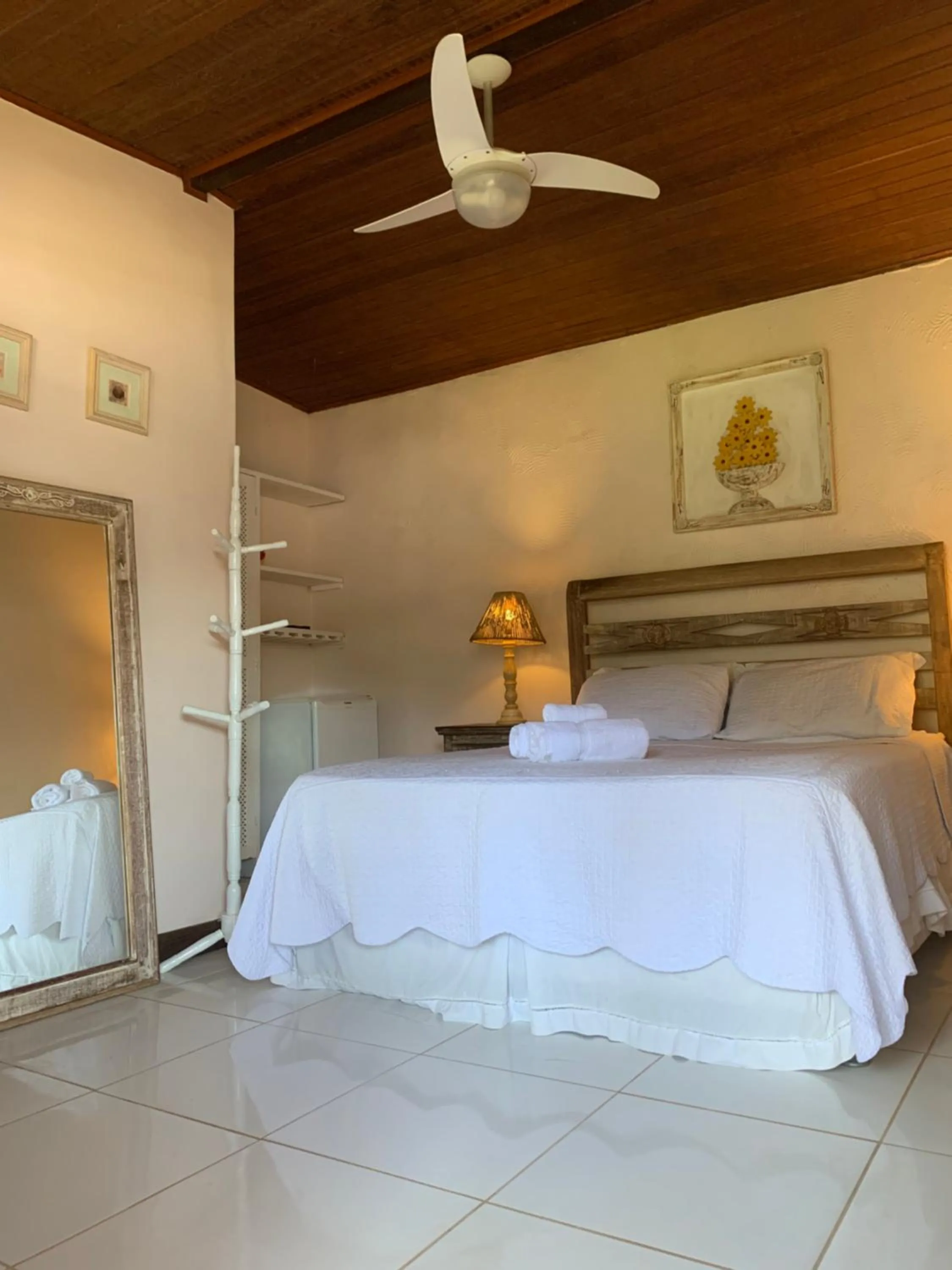 Bed in Pousada Solar da Praia