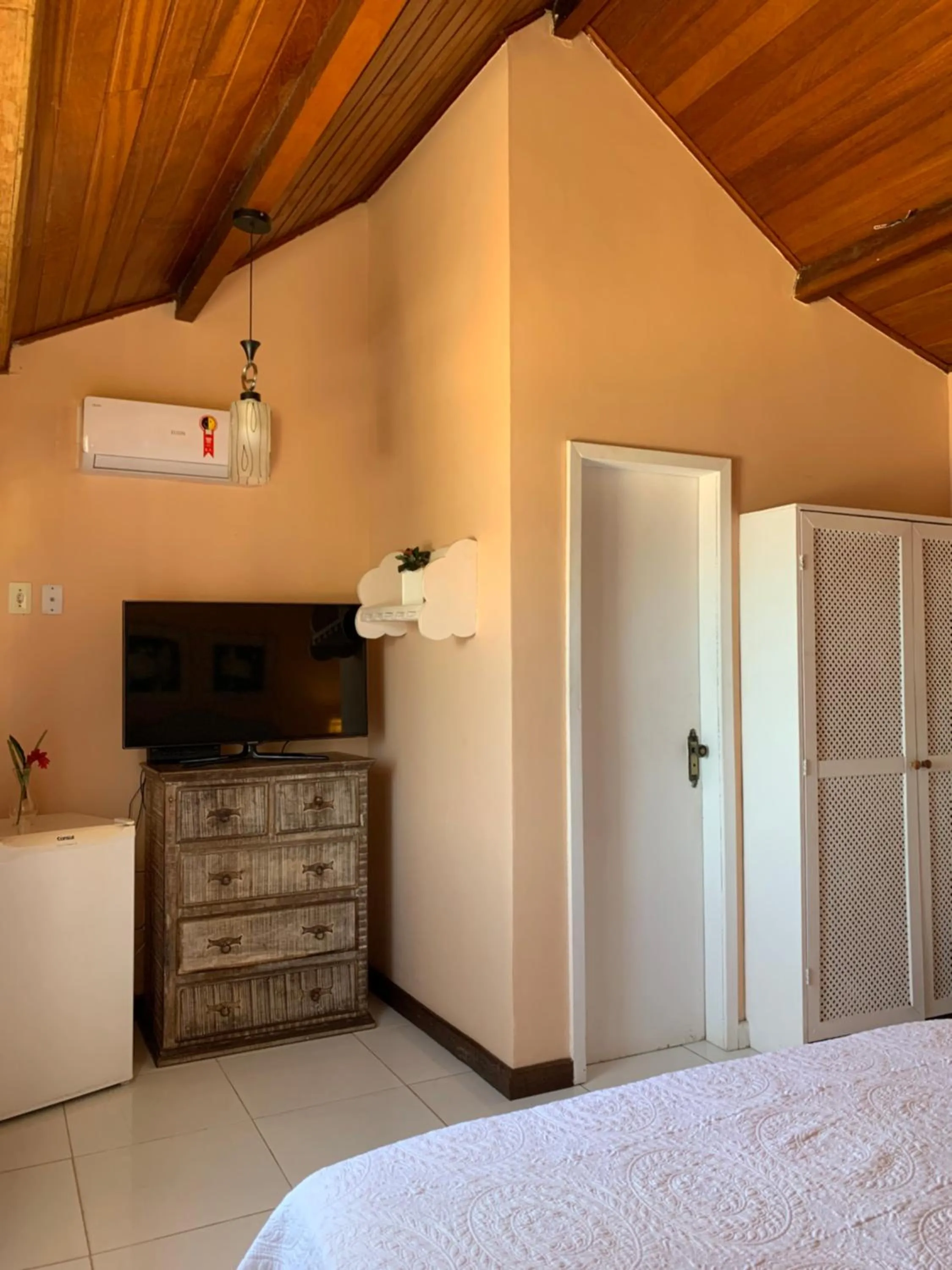 Bed in Pousada Solar da Praia