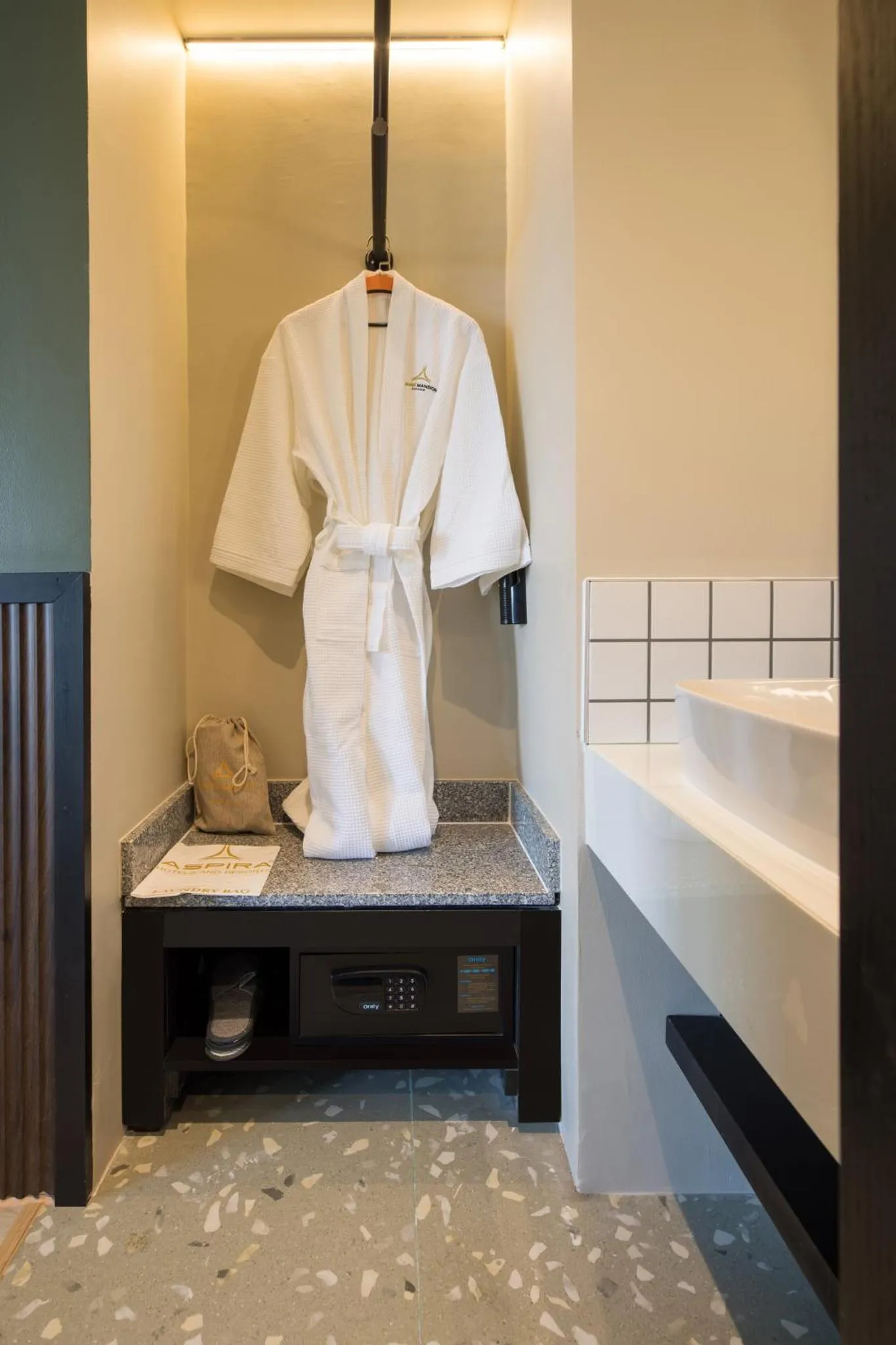 towels in Syama Mansion Patong, an Aspira Collection