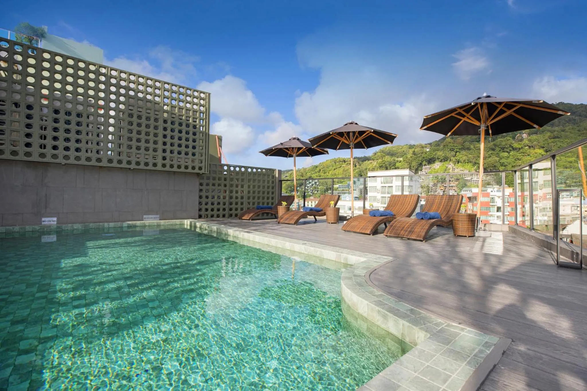 Pool view in Syama Mansion Patong, an Aspira Collection
