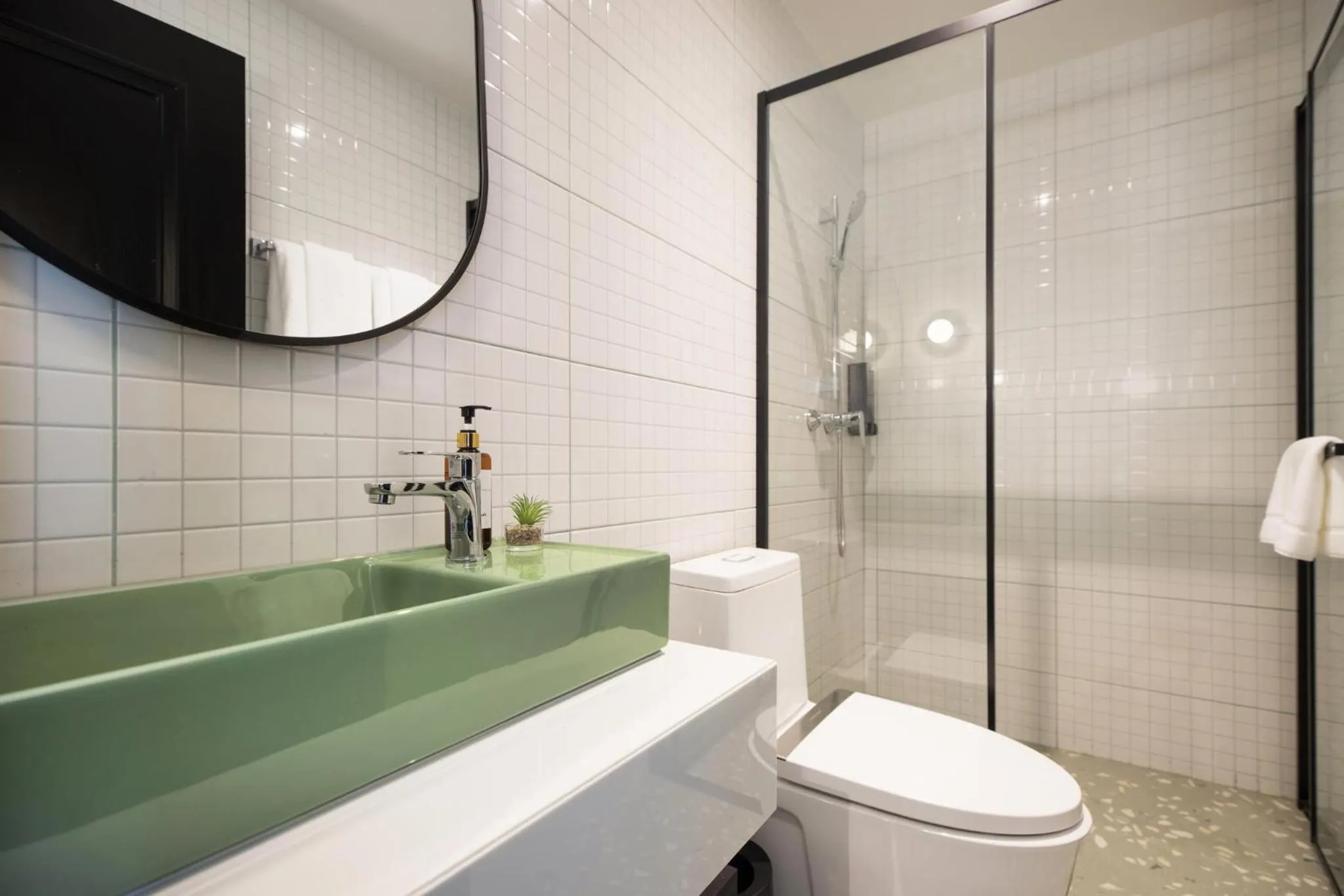 Shower in Syama Mansion Patong, an Aspira Collection