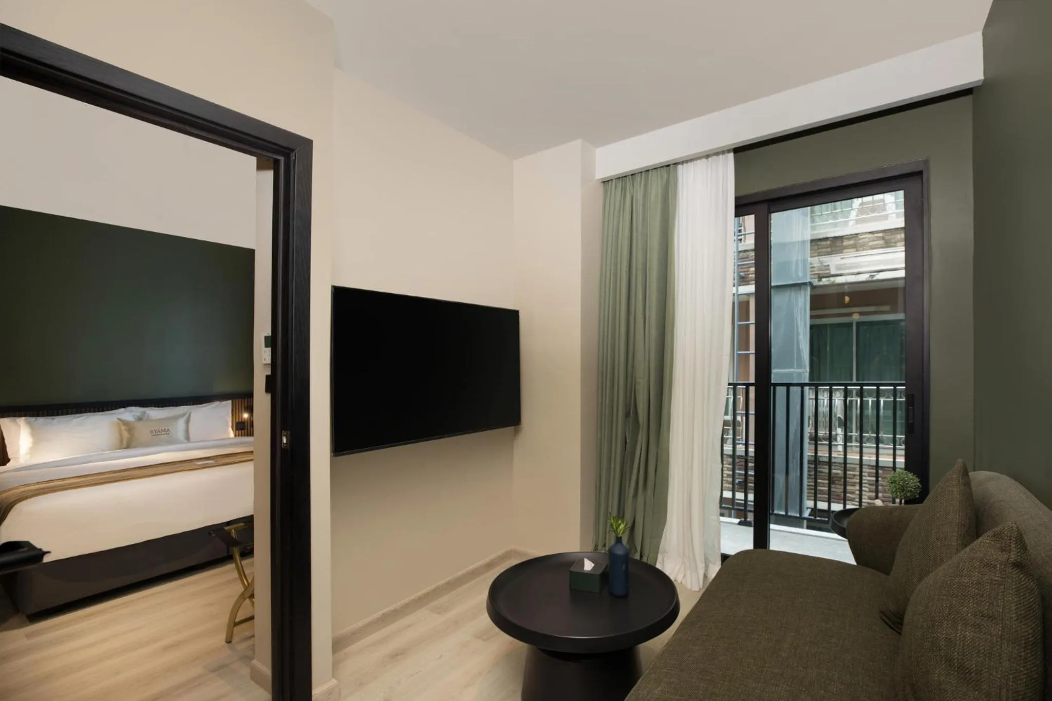 Bed in Syama Mansion Patong, an Aspira Collection