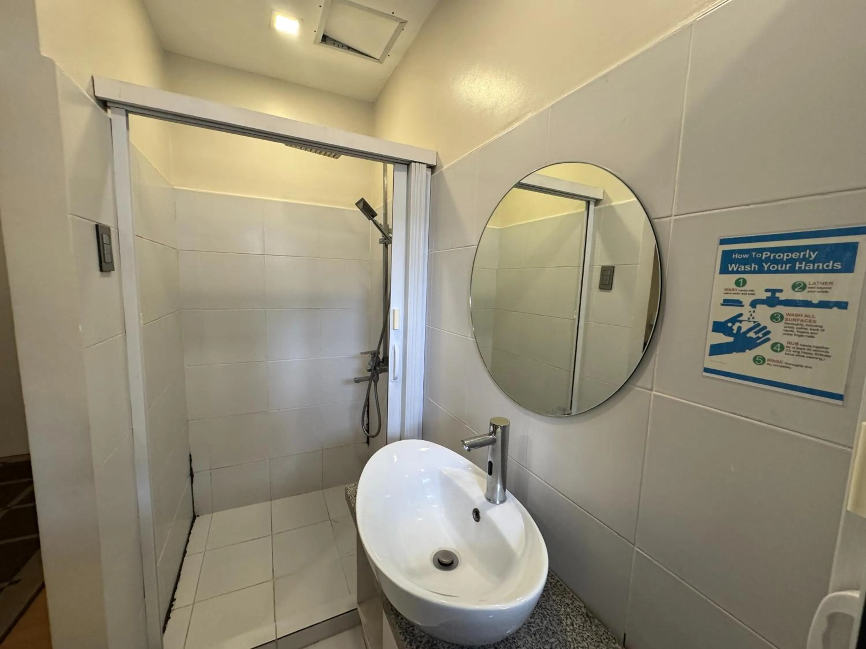 Bathroom in The Circuit Manor Hotel near Ayala Malls Circuit