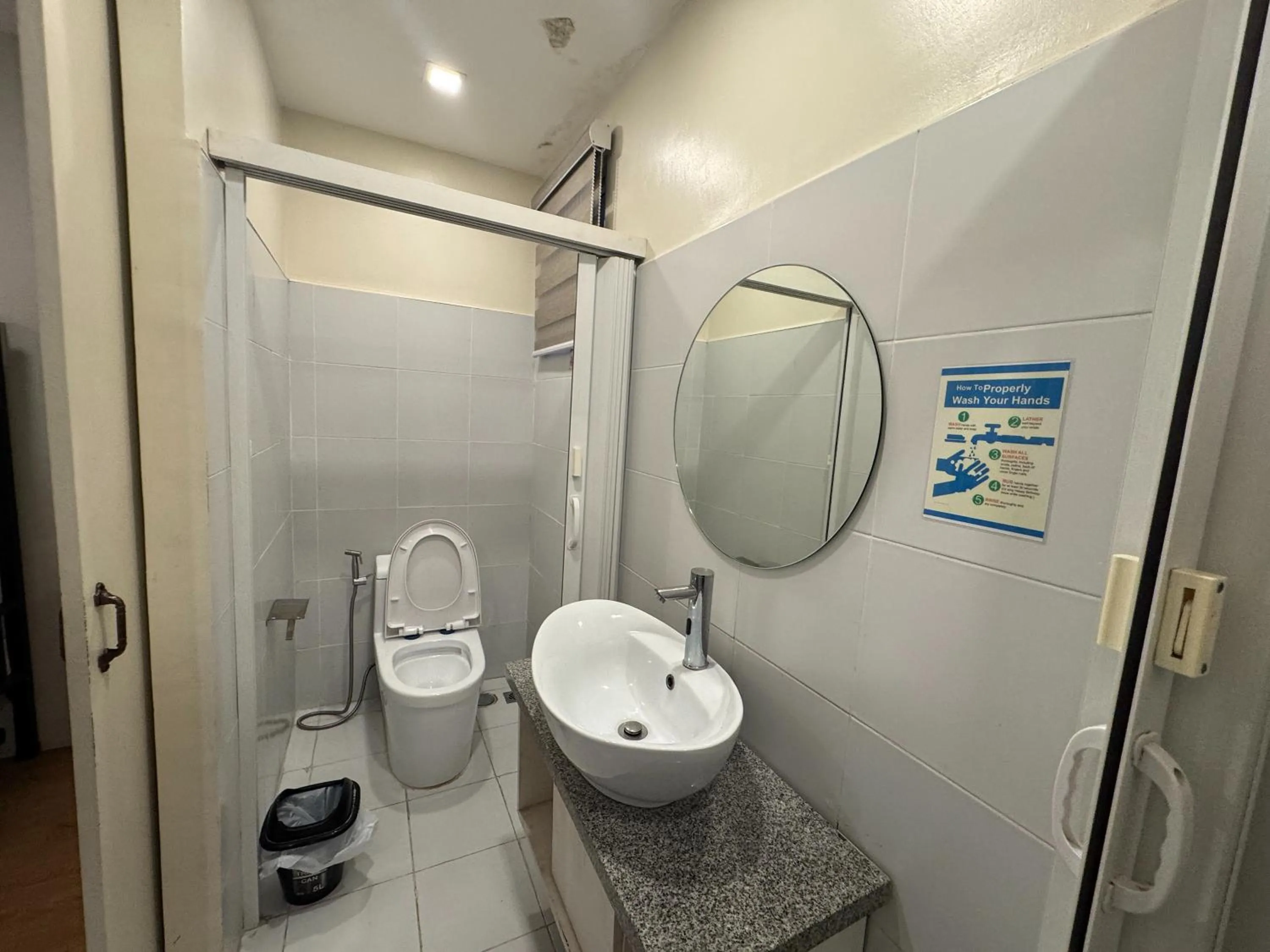 Bathroom in The Circuit Manor Hotel near Ayala Malls Circuit