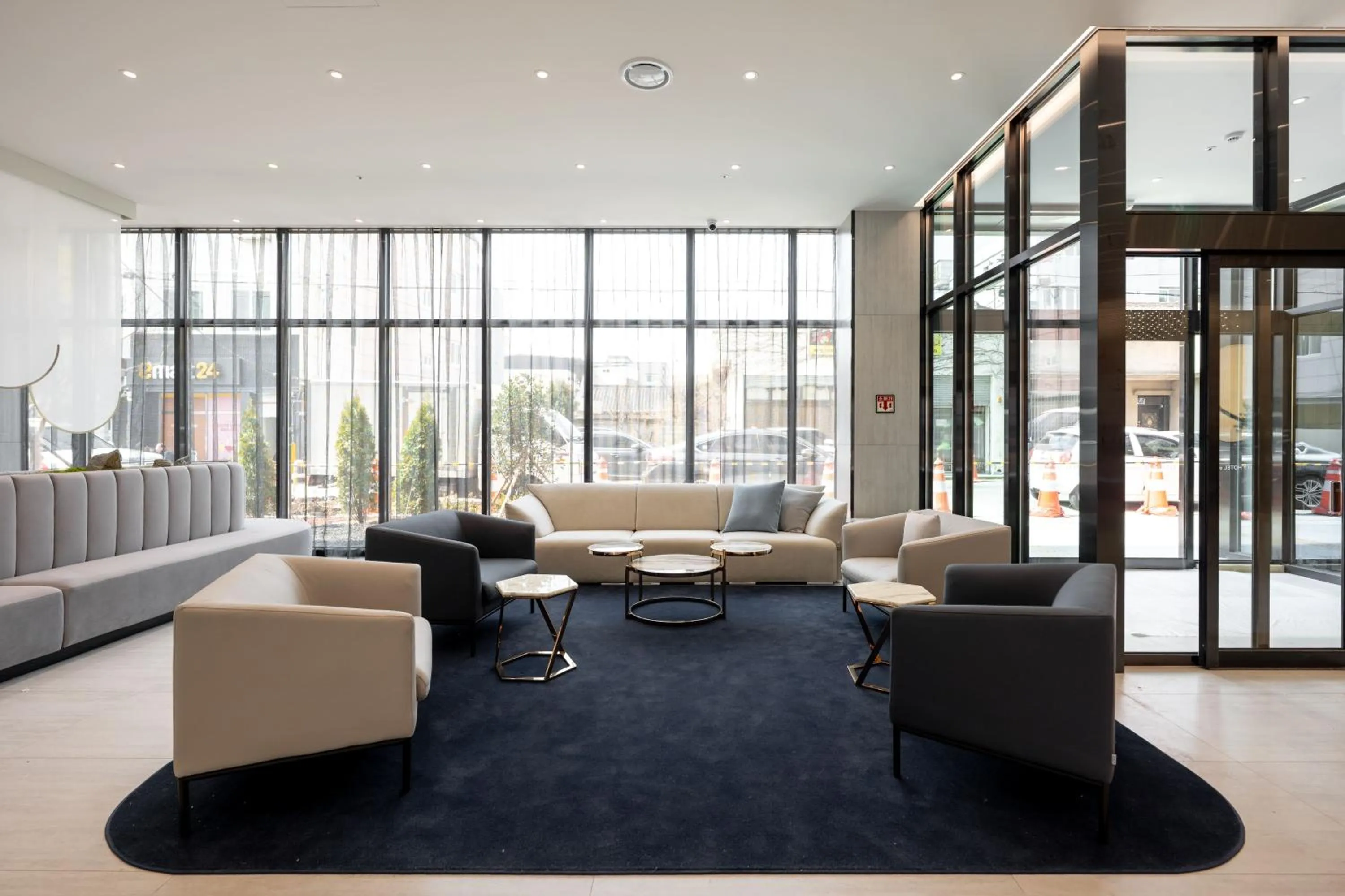 Lobby or reception in Gyeongju city hotel