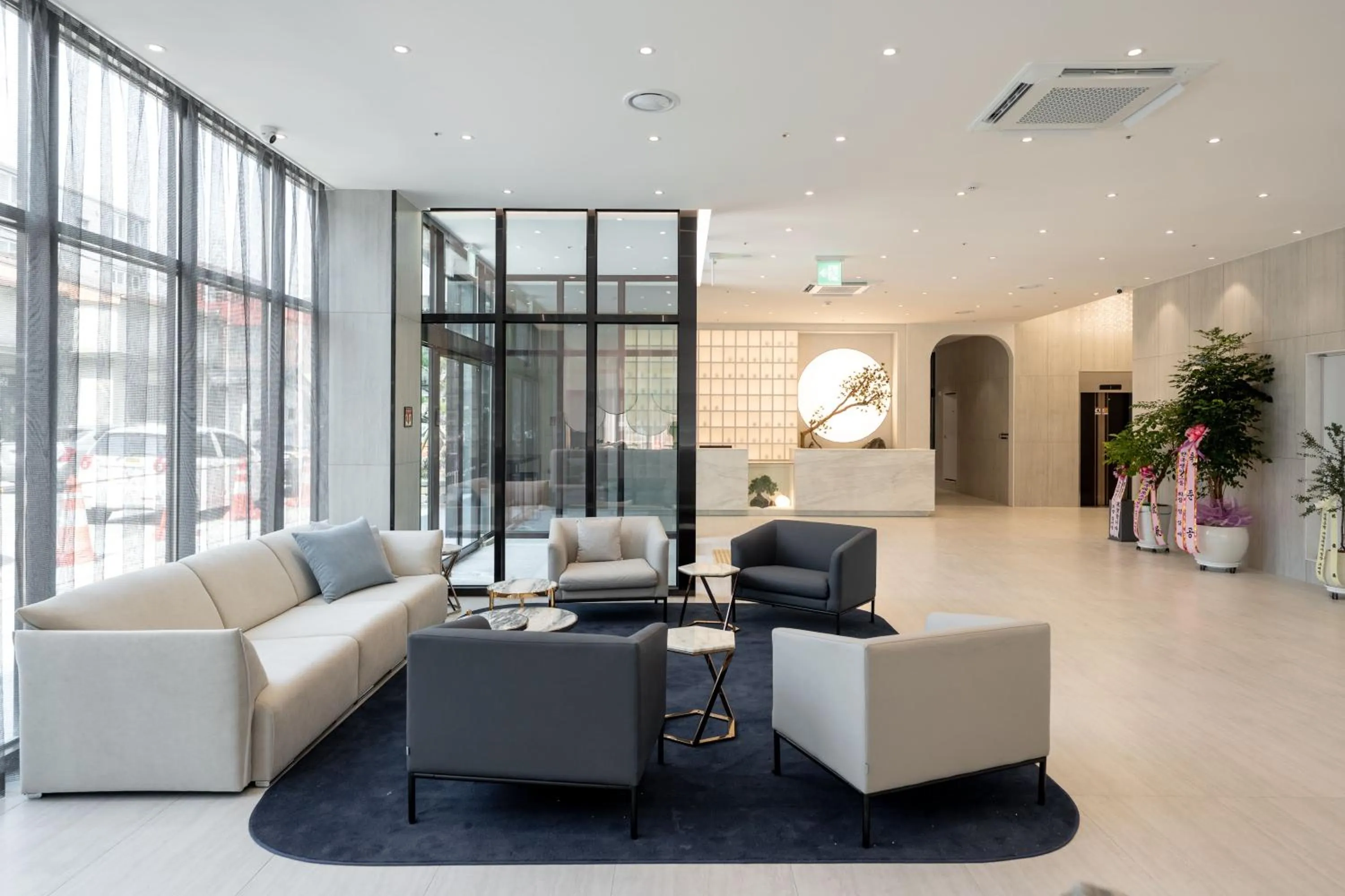 Lobby or reception in Gyeongju city hotel