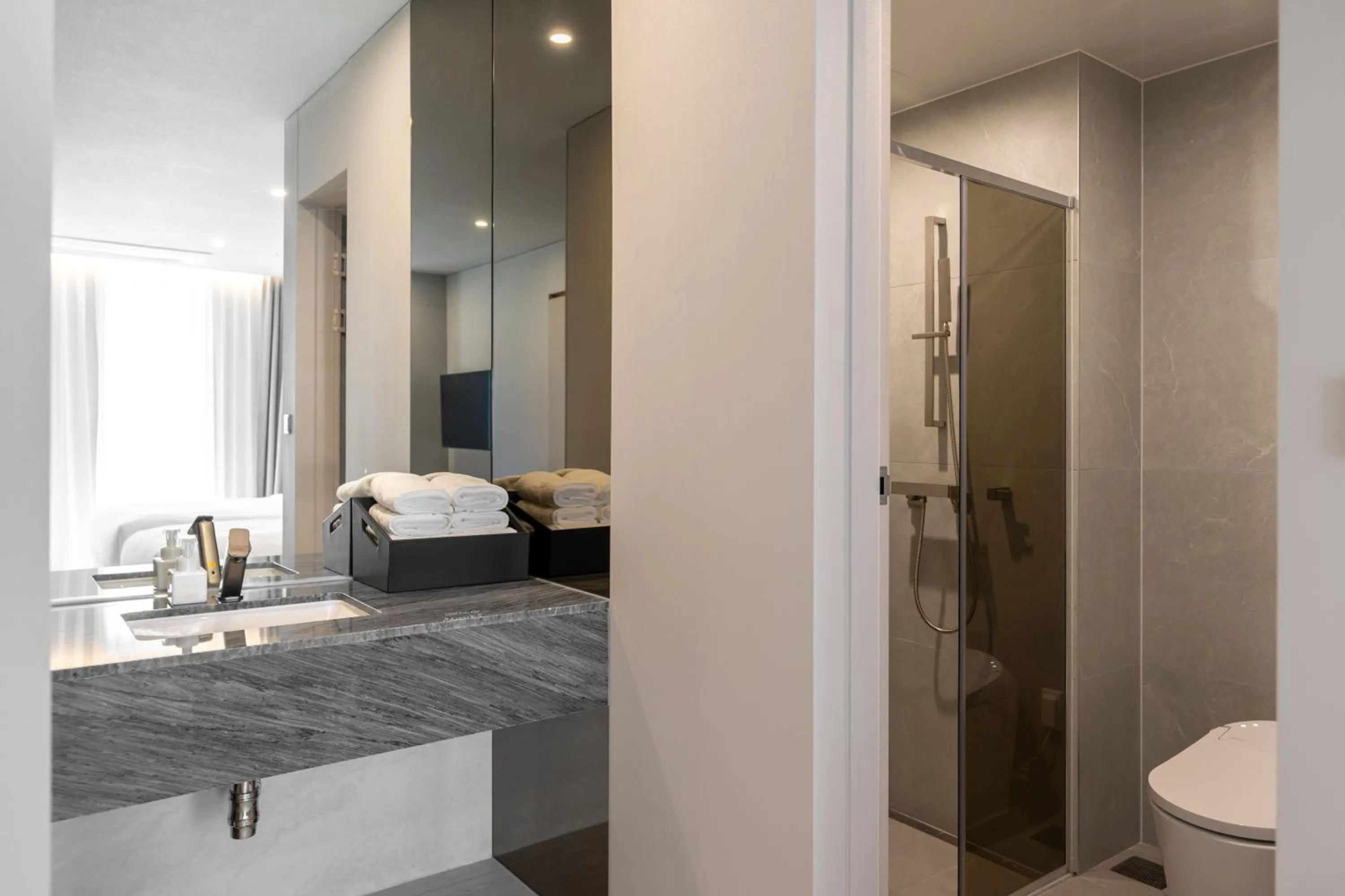 Bathroom in Gyeongju city hotel