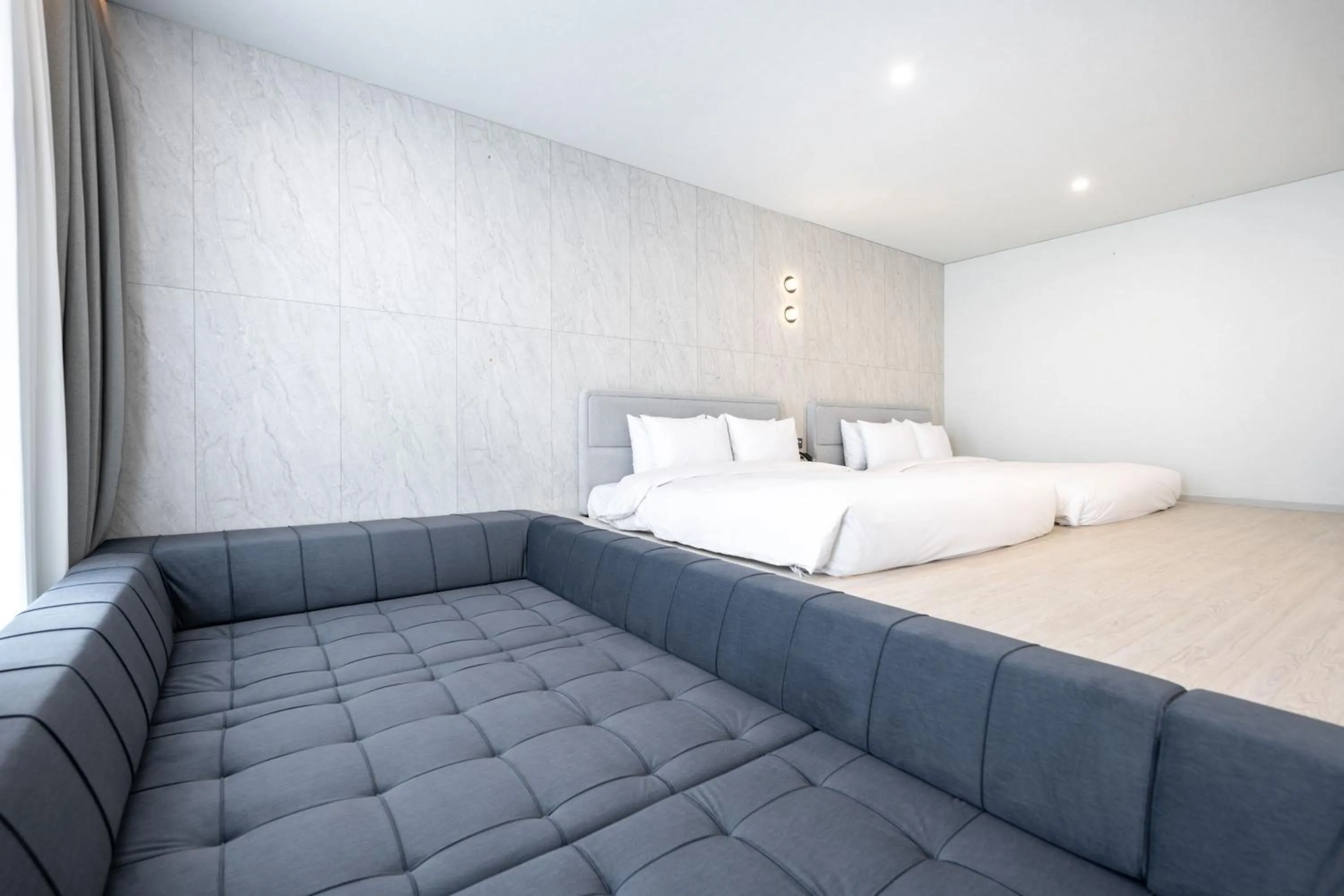 Bedroom, Bed in Gyeongju city hotel