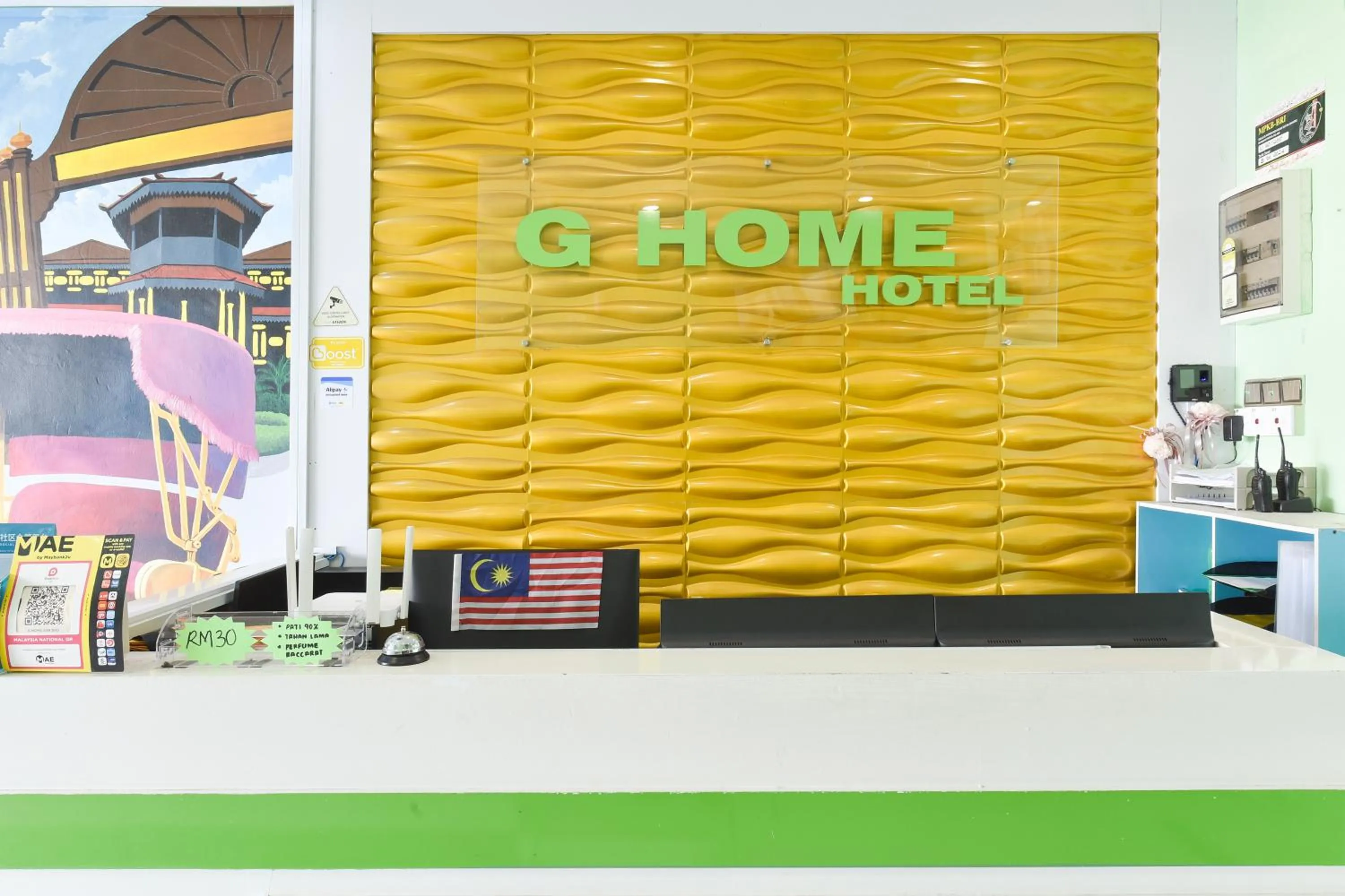 Lobby or reception in Dancenter G Home Hotel Near Kota Bharu Kelantan