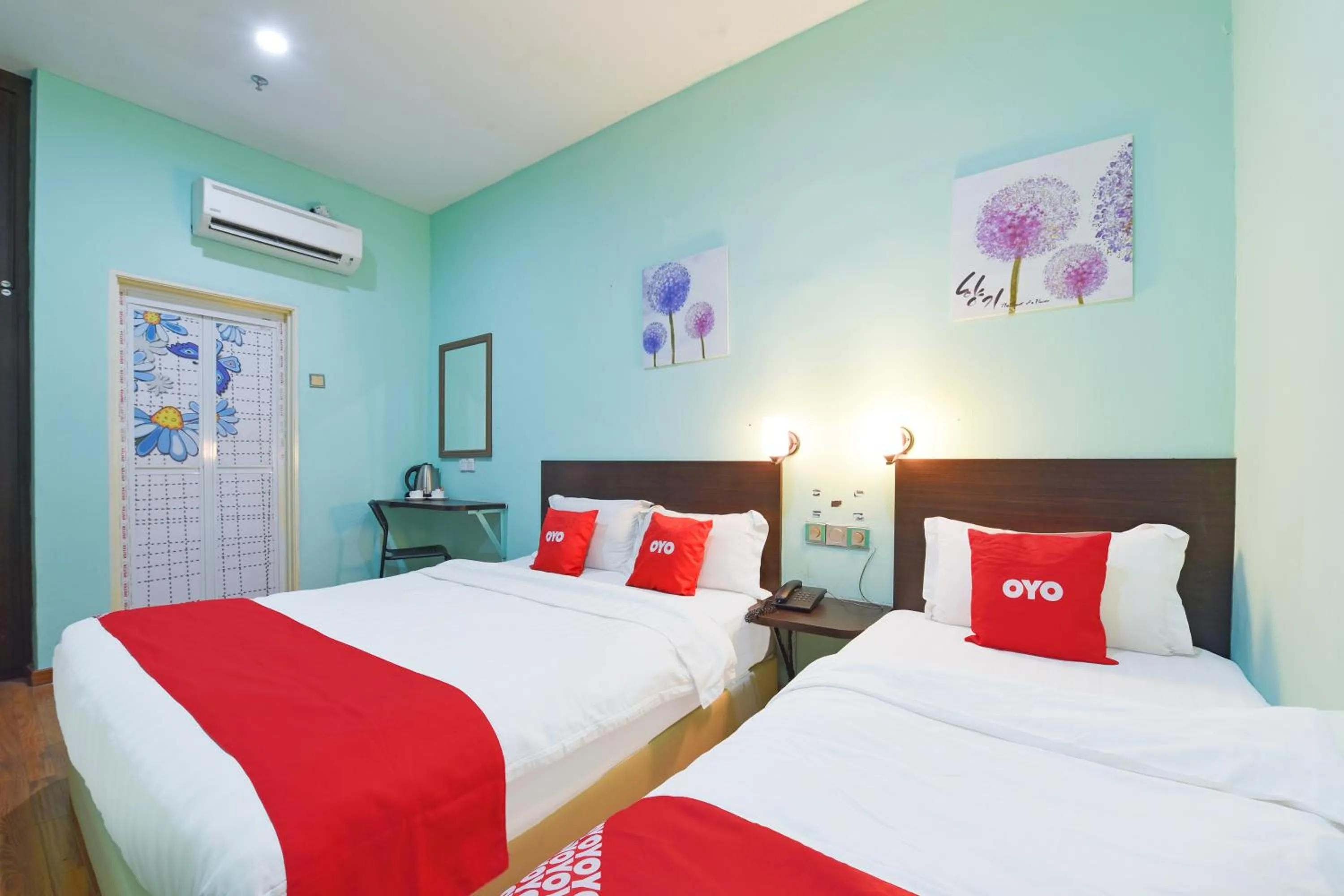 Bedroom in Dancenter G Home Hotel Near Kota Bharu Kelantan