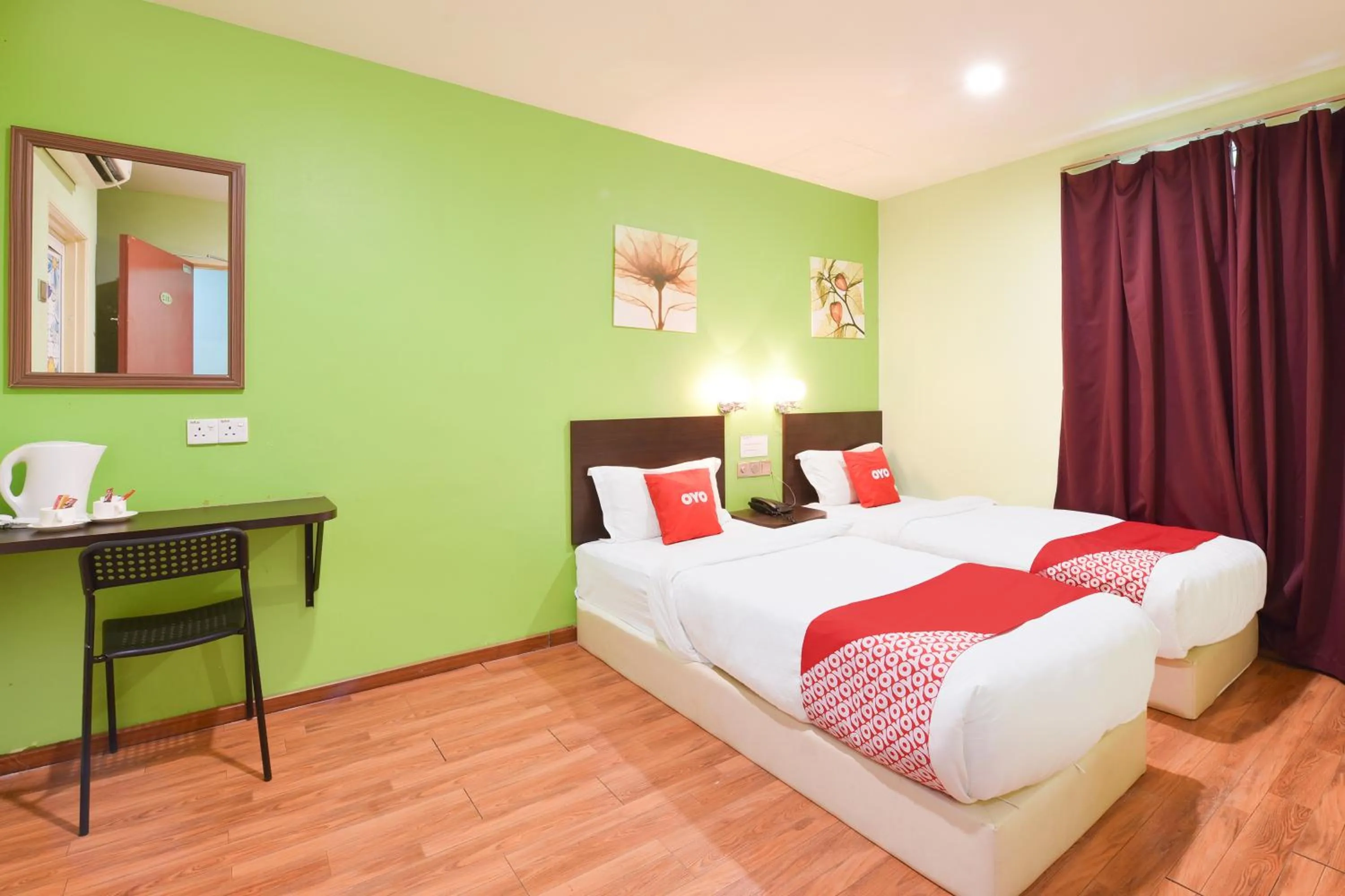 Bed in Dancenter G Home Hotel Near Kota Bharu Kelantan