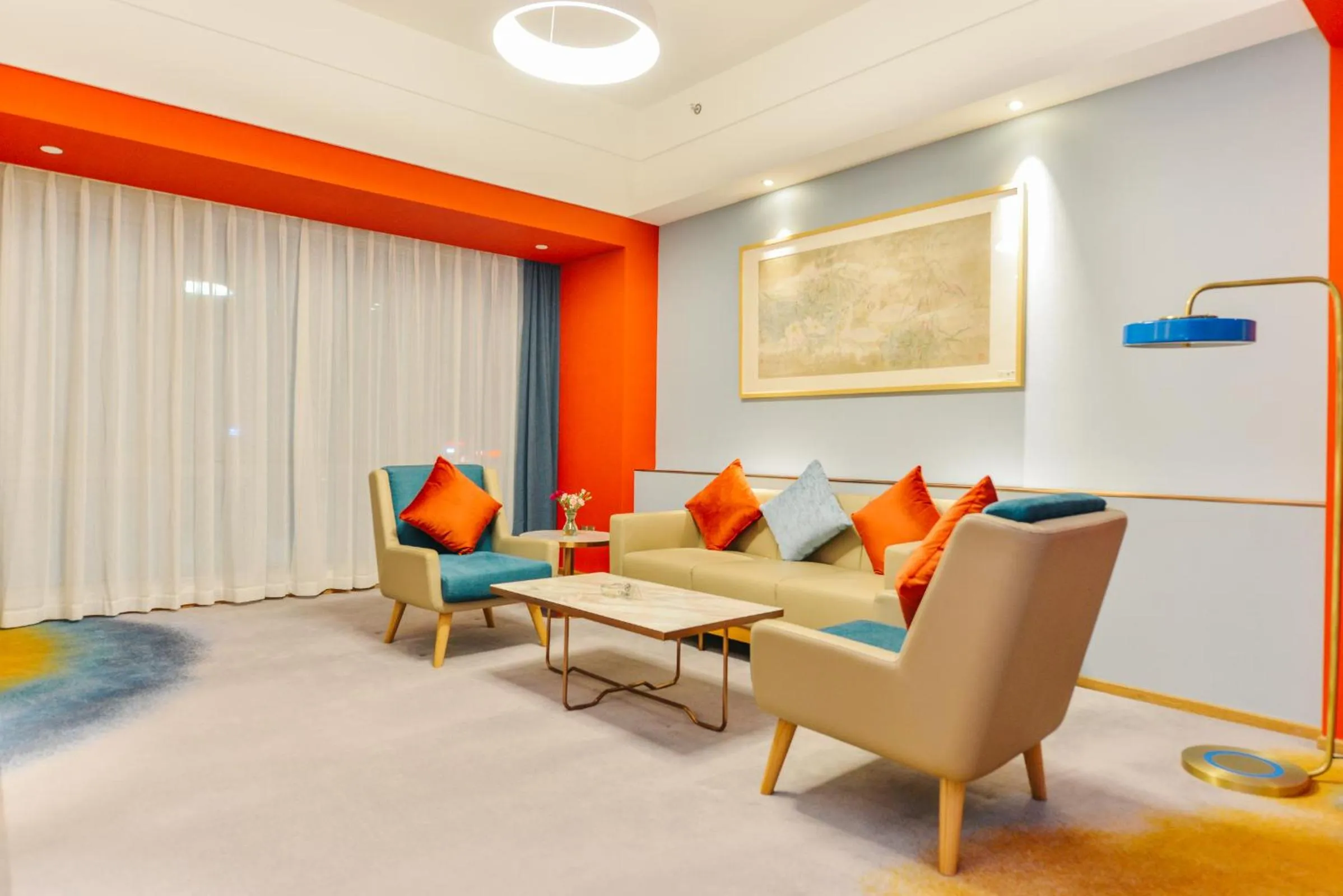 Living room in Artels Collection Lingang Shanghai