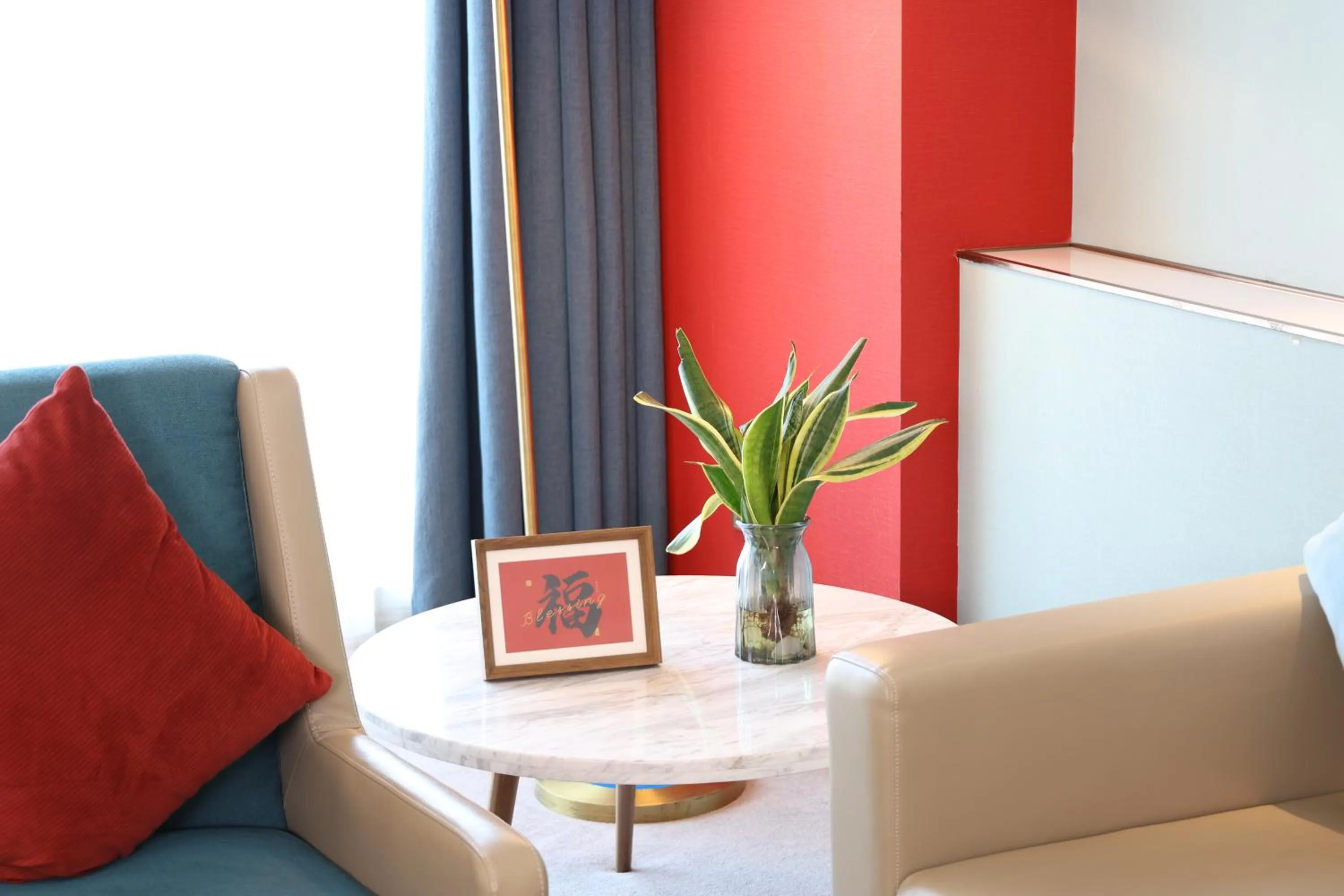 Living room in Artels Collection Lingang Shanghai