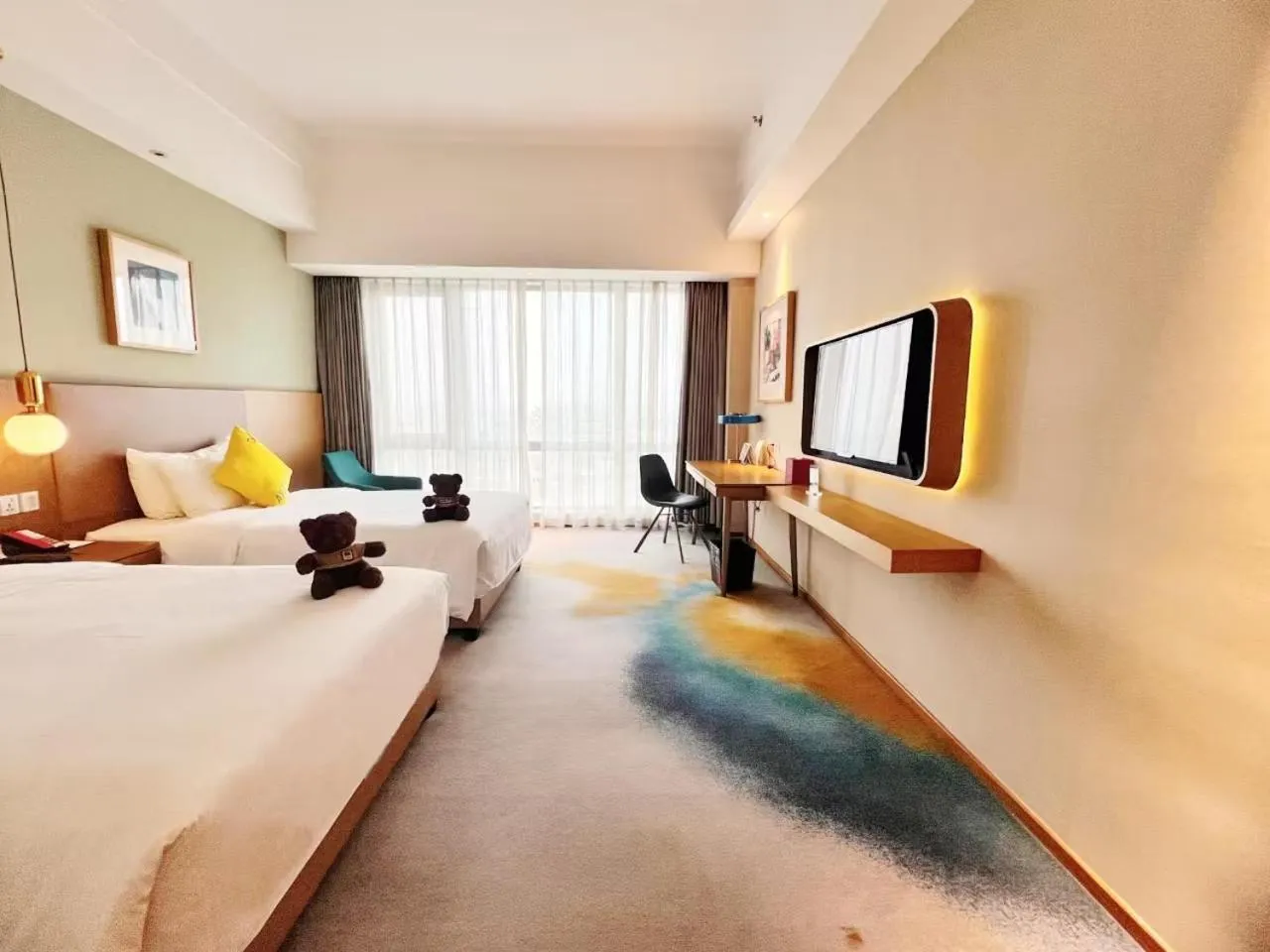 Bedroom, Bed in Artels Collection Lingang Shanghai