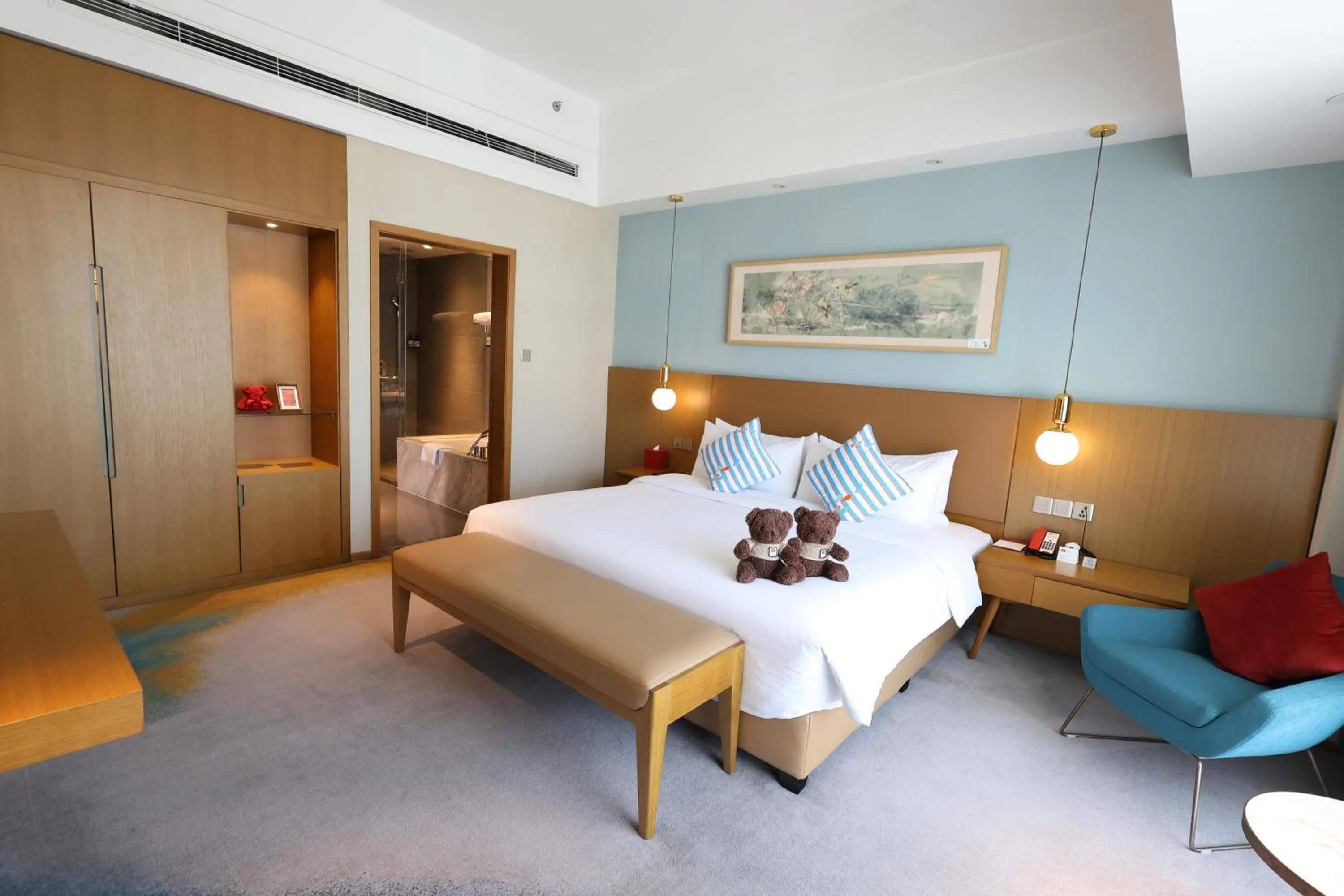 Bedroom, Bed in Artels Collection Lingang Shanghai