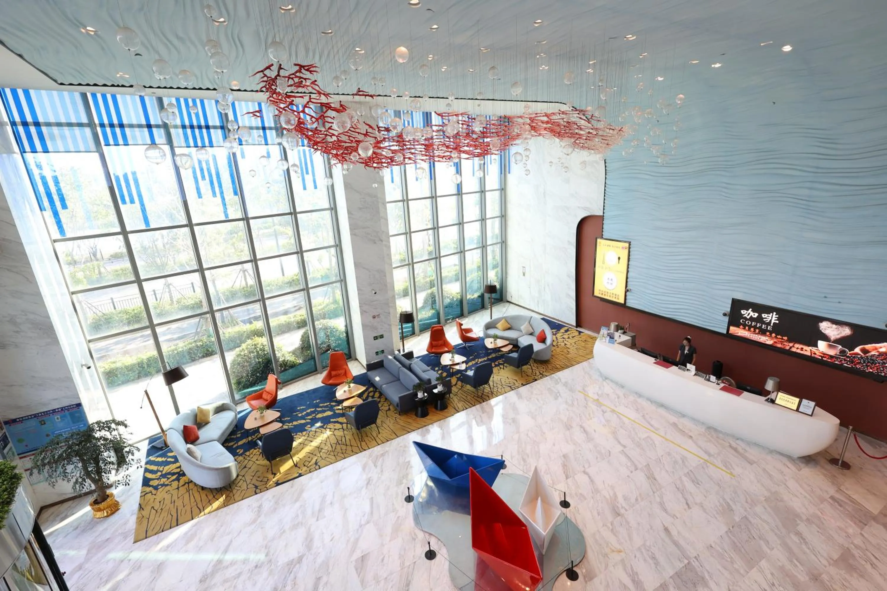 Lobby or reception in Artels Collection Lingang Shanghai