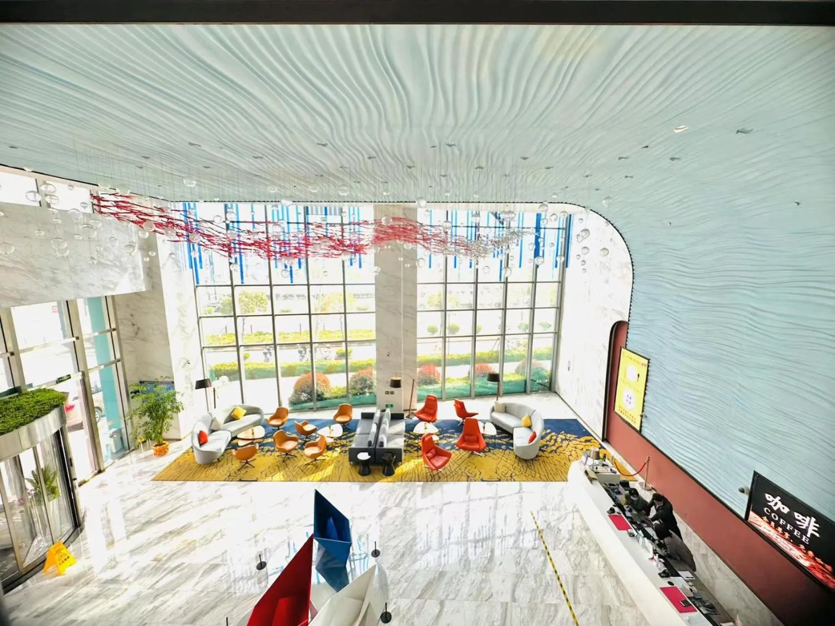 Lobby or reception in Artels Collection Lingang Shanghai