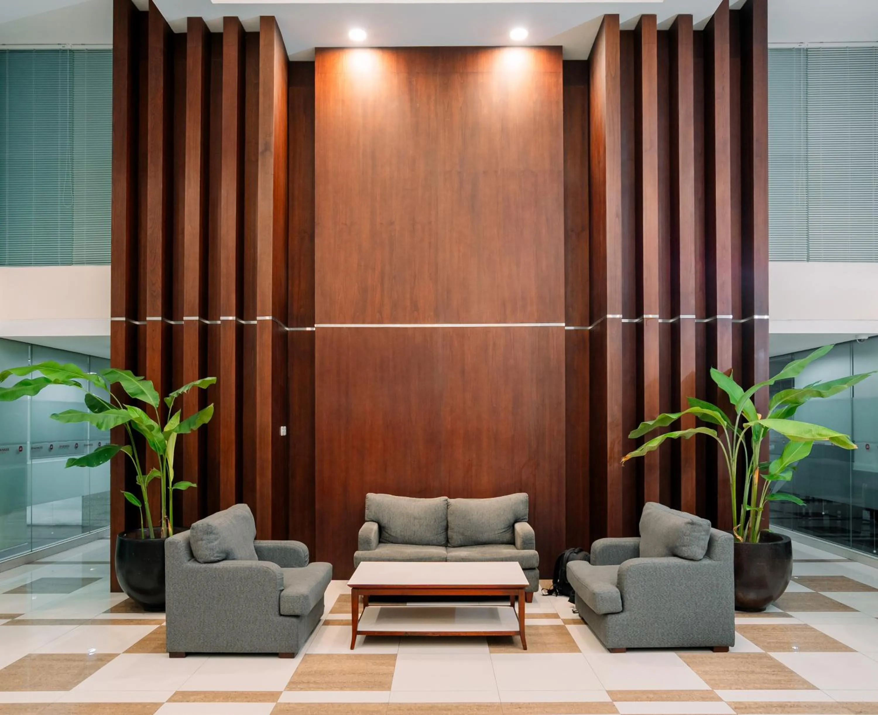 Seating area in Shankee Suites Sudirman