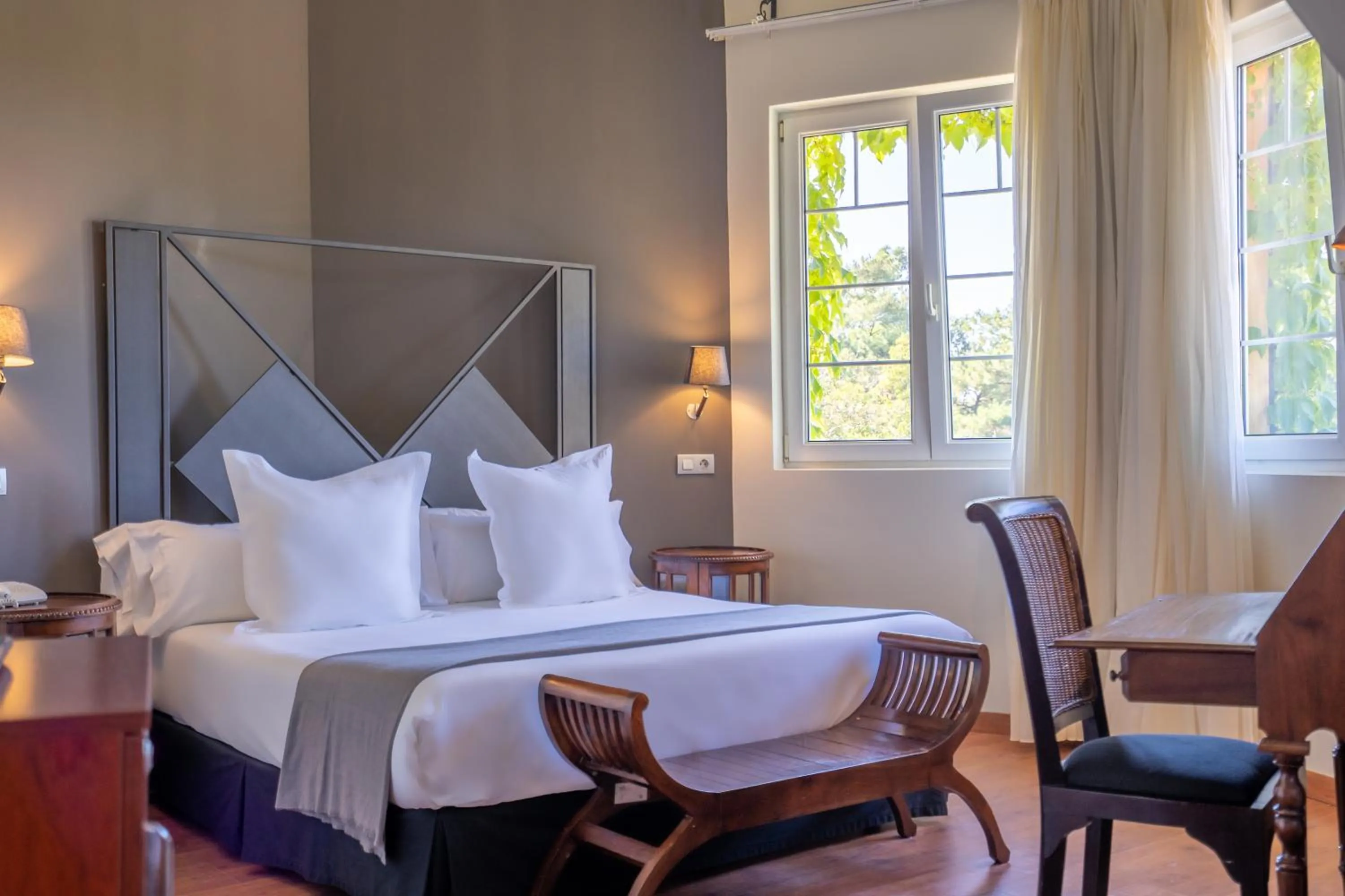 Bed in Hotel Torres de Somo